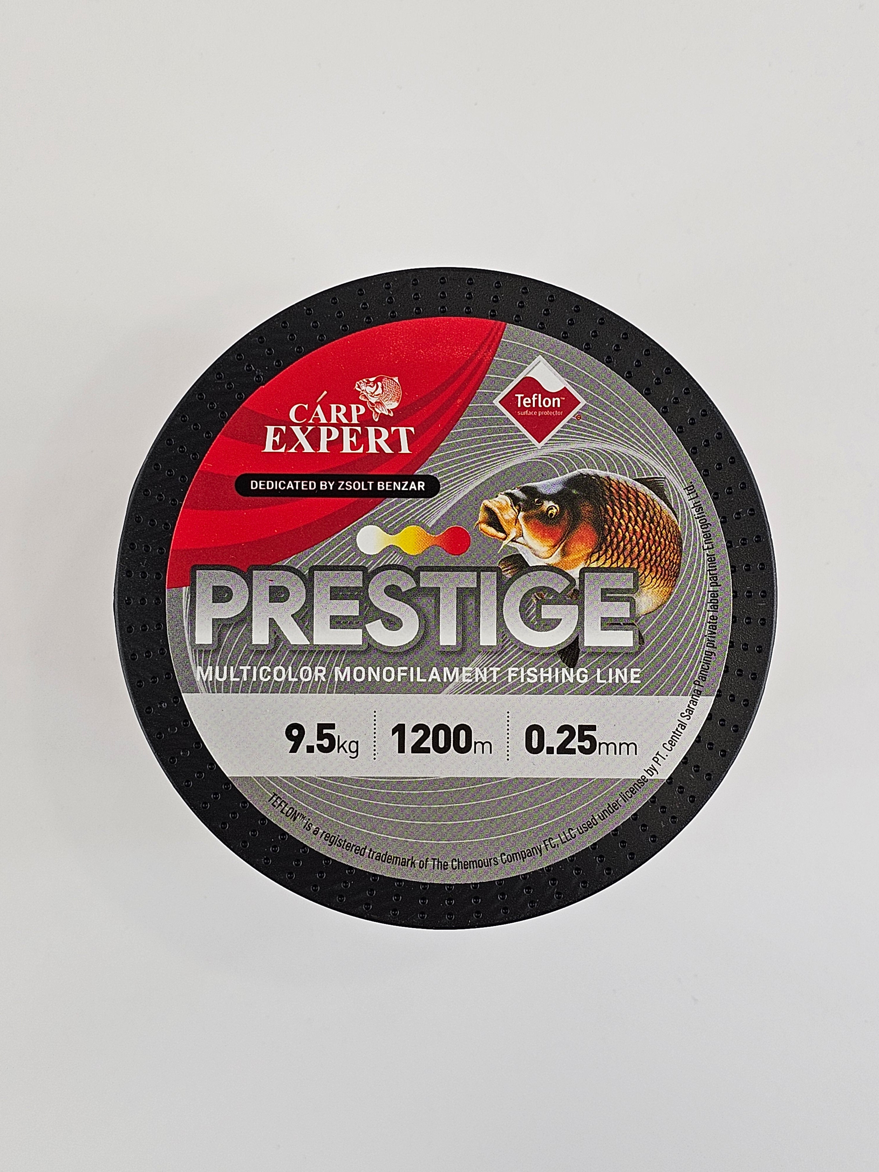 Fir monofilament carp expert, prestige, teflon, 1200 m
