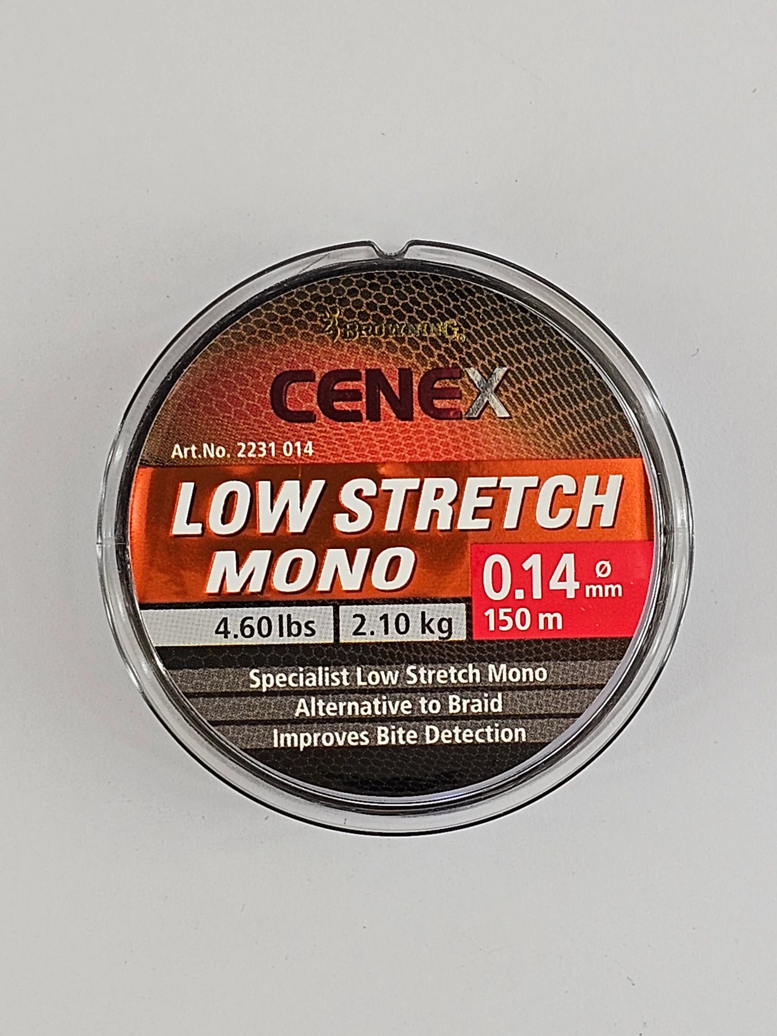 Fir monofilament BROWNING cenex low stretch mono, 150 m
