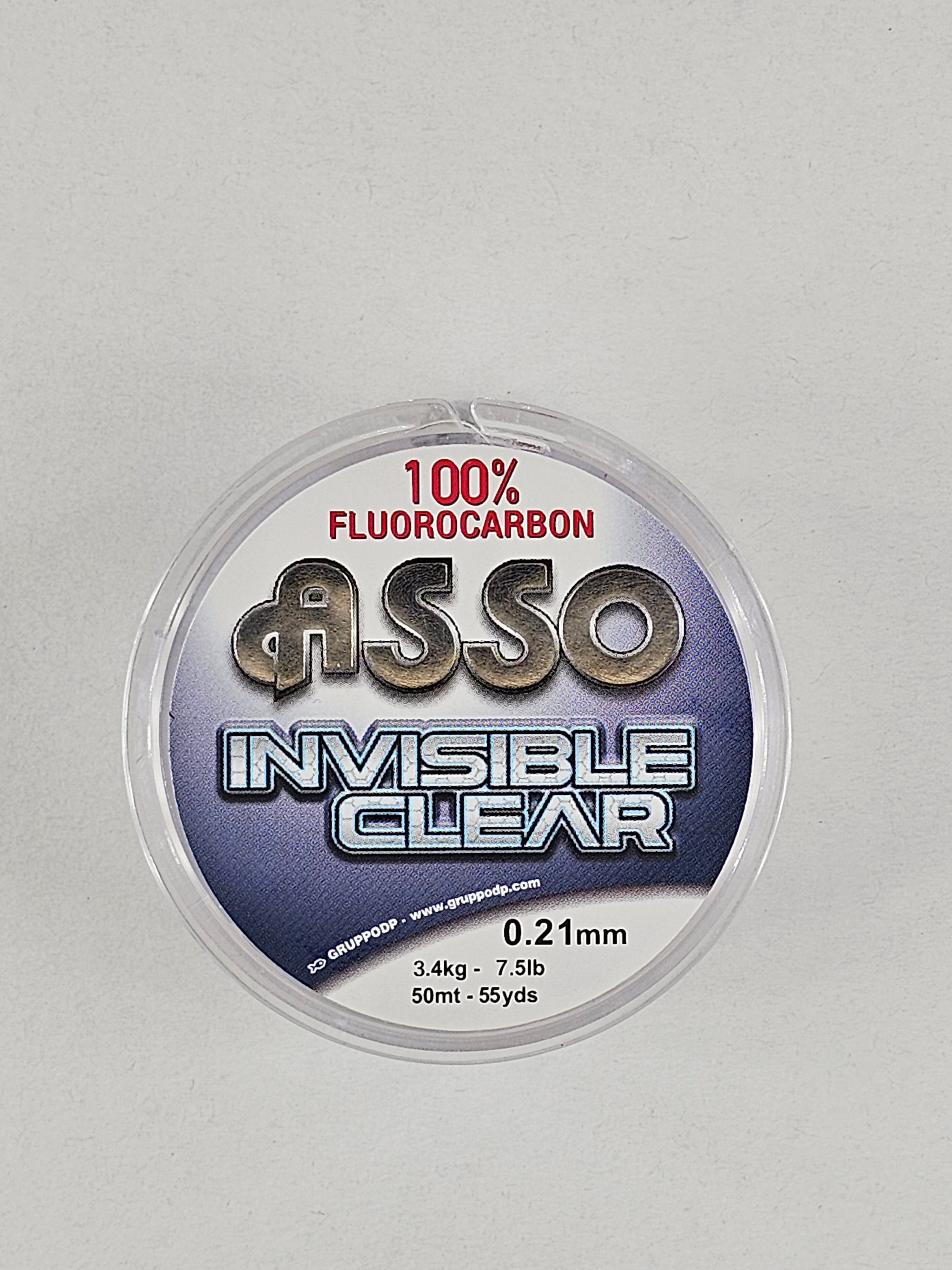 Fir fluorocarbon asso, 100% fluorocarbon invisible clear, 50 m - MAGAZINUL TAU DE PESCUIT