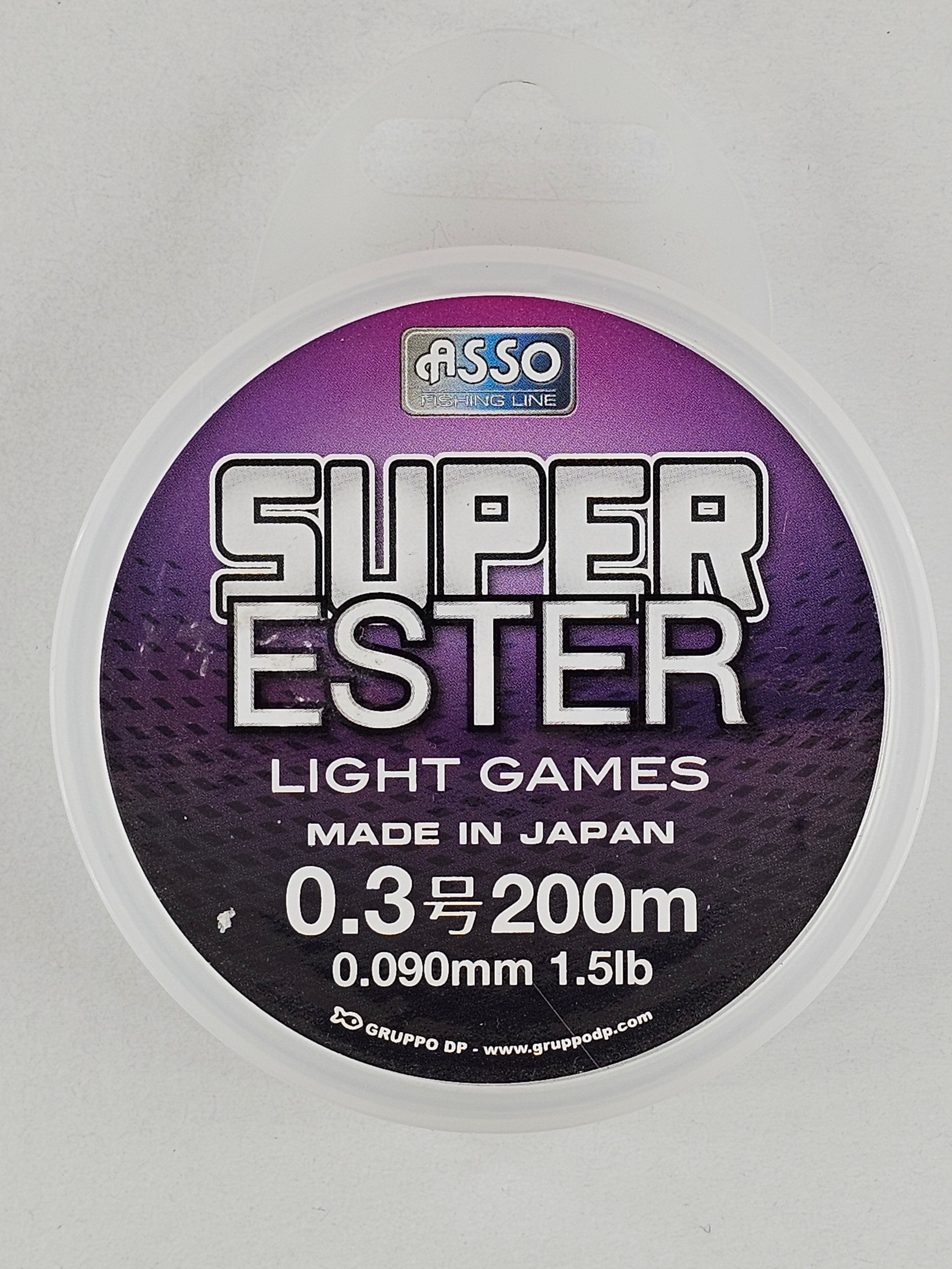 Fir monofilament asso, super ester light games, 200 m - MAGAZINUL TAU DE PESCUIT