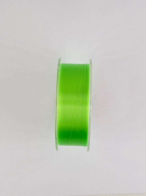 Fir fluorocarbon asso, high visibility ultra cast, green, fluorocarbon coated, 150 m