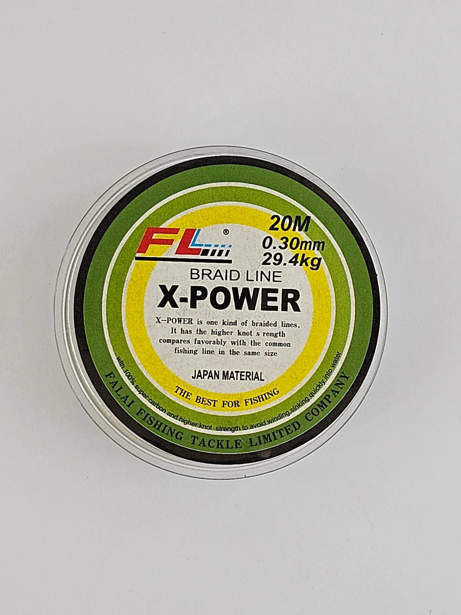 Fir textil FL braid line x-power 20m