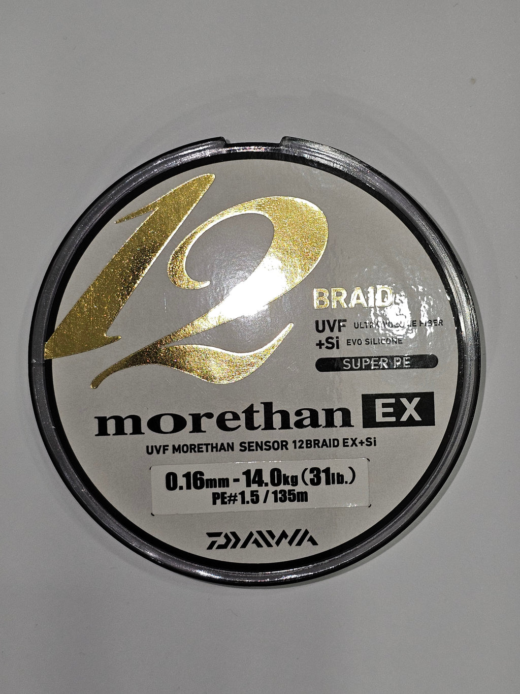 Fir textil daiwa 12 braid morethan ex, 135 m - MAGAZINUL TAU DE PESCUIT