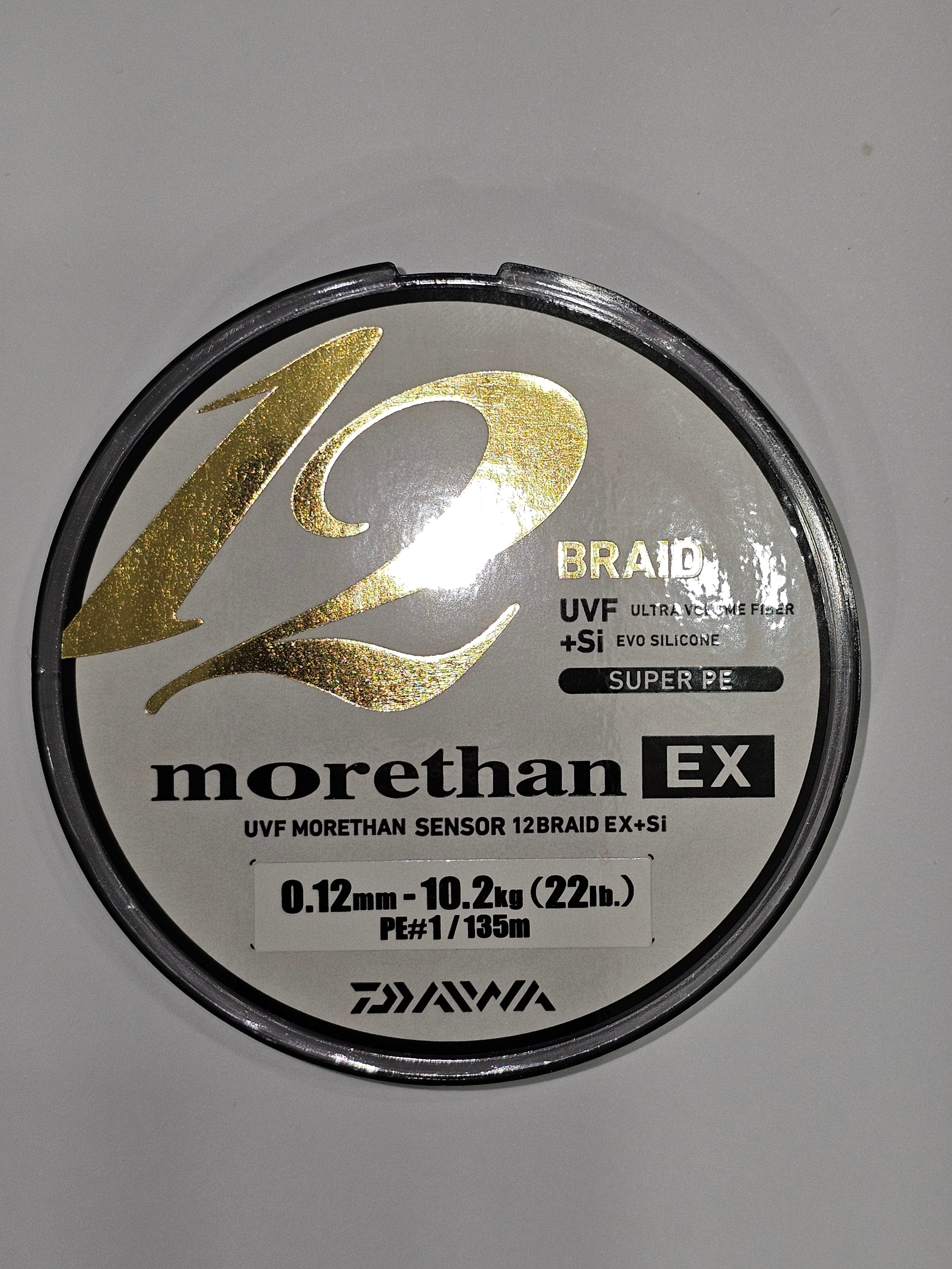 Fir textil daiwa 12 braid morethan ex, 135 m - MAGAZINUL TAU DE PESCUIT
