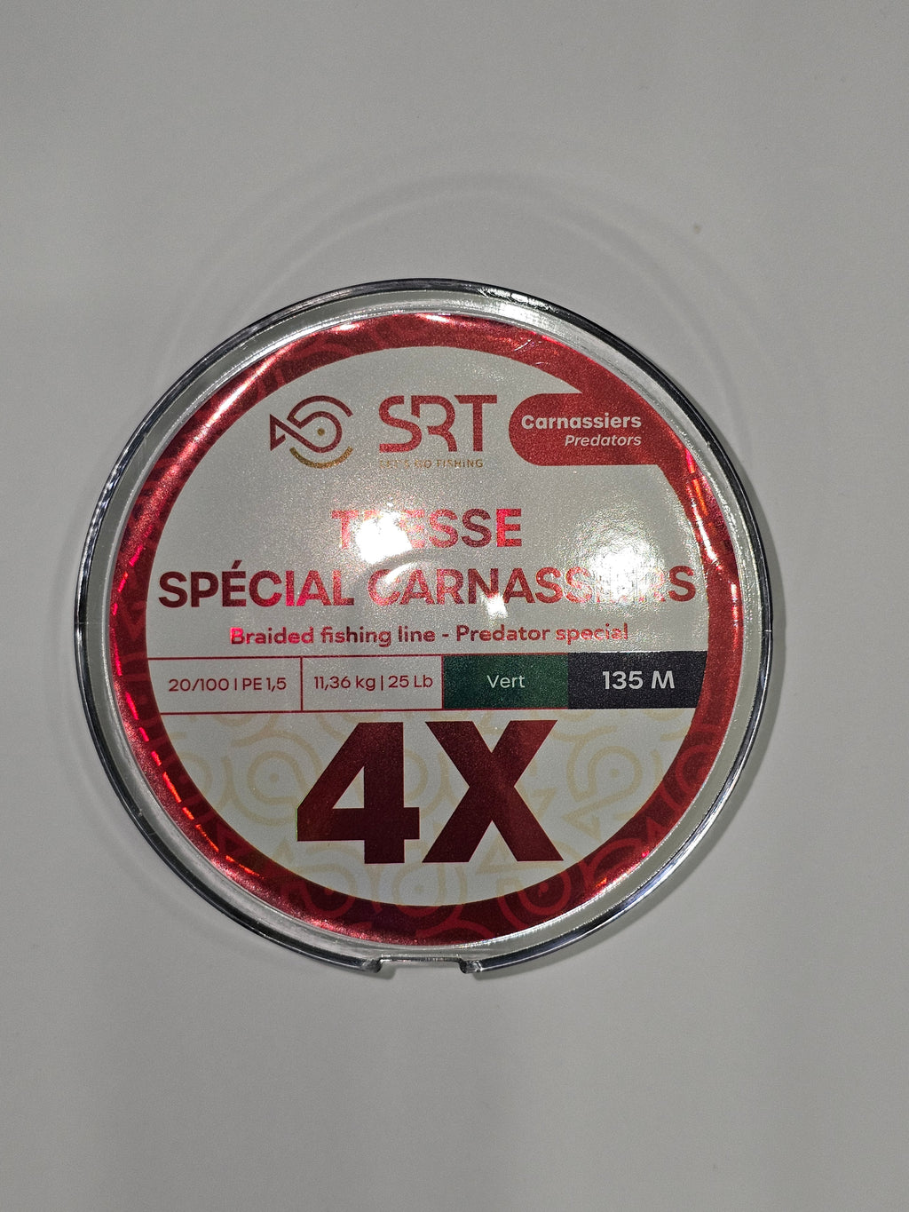 Fir textil sert tresse 4x braided, 135 m - MAGAZINUL TAU DE PESCUIT