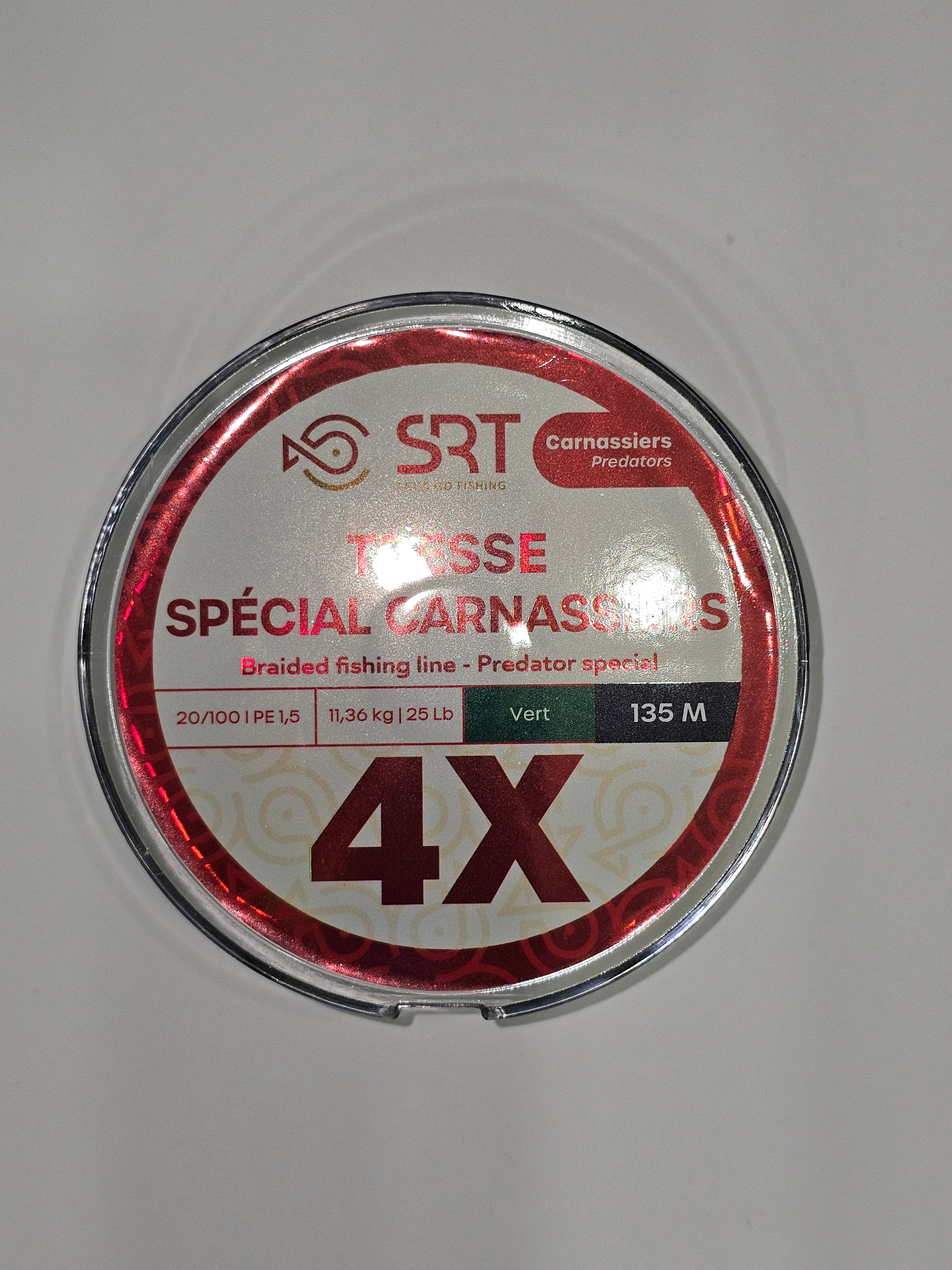 Fir textil sert tresse 4x braided, 135 m - MAGAZINUL TAU DE PESCUIT