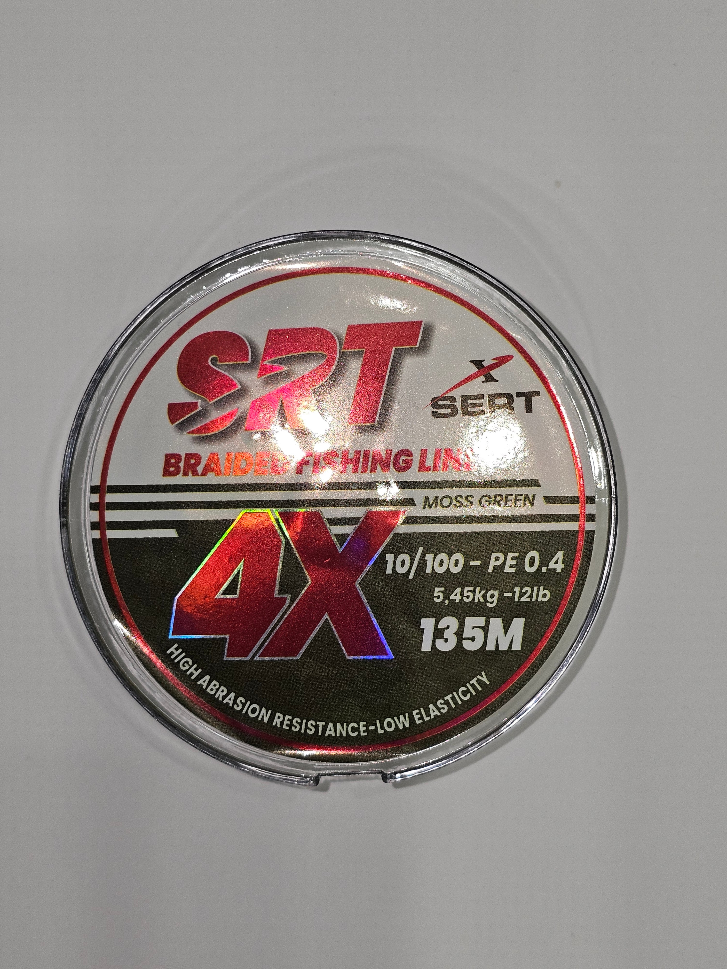 Fir textil sert 4x braided, 135 m - MAGAZINUL TAU DE PESCUIT