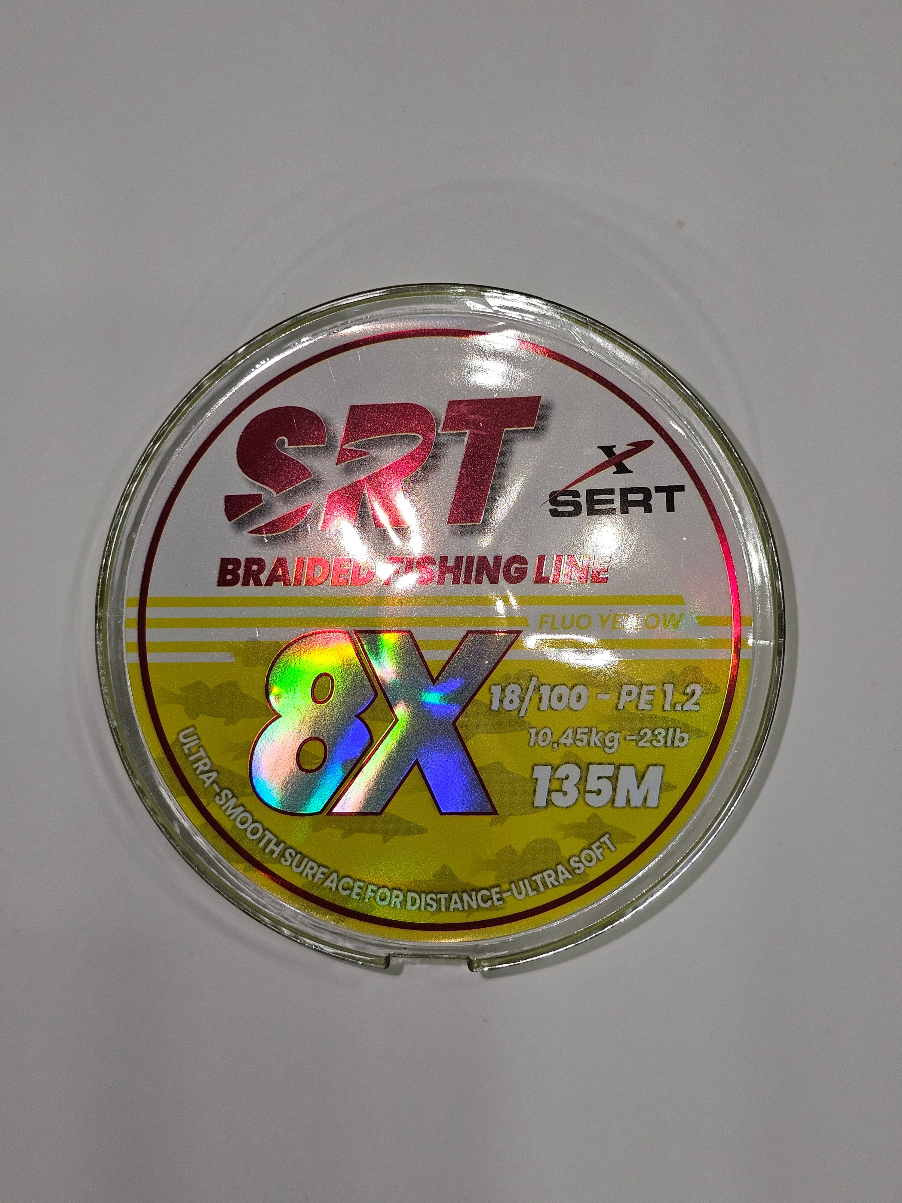 Fir textil sert 8x braided, 135 m - MAGAZINUL TAU DE PESCUIT