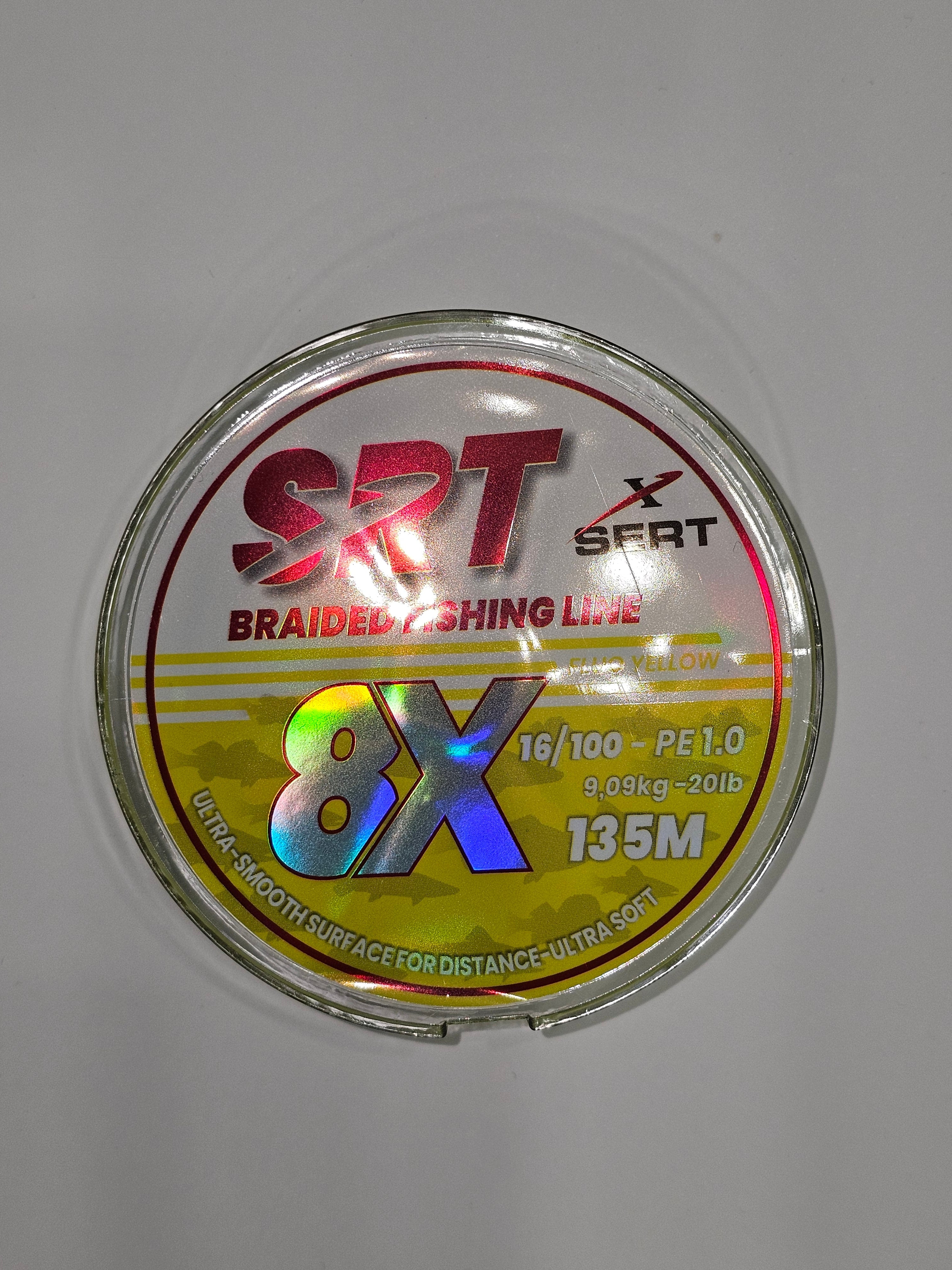 Fir textil sert 8x braided, 135 m - MAGAZINUL TAU DE PESCUIT