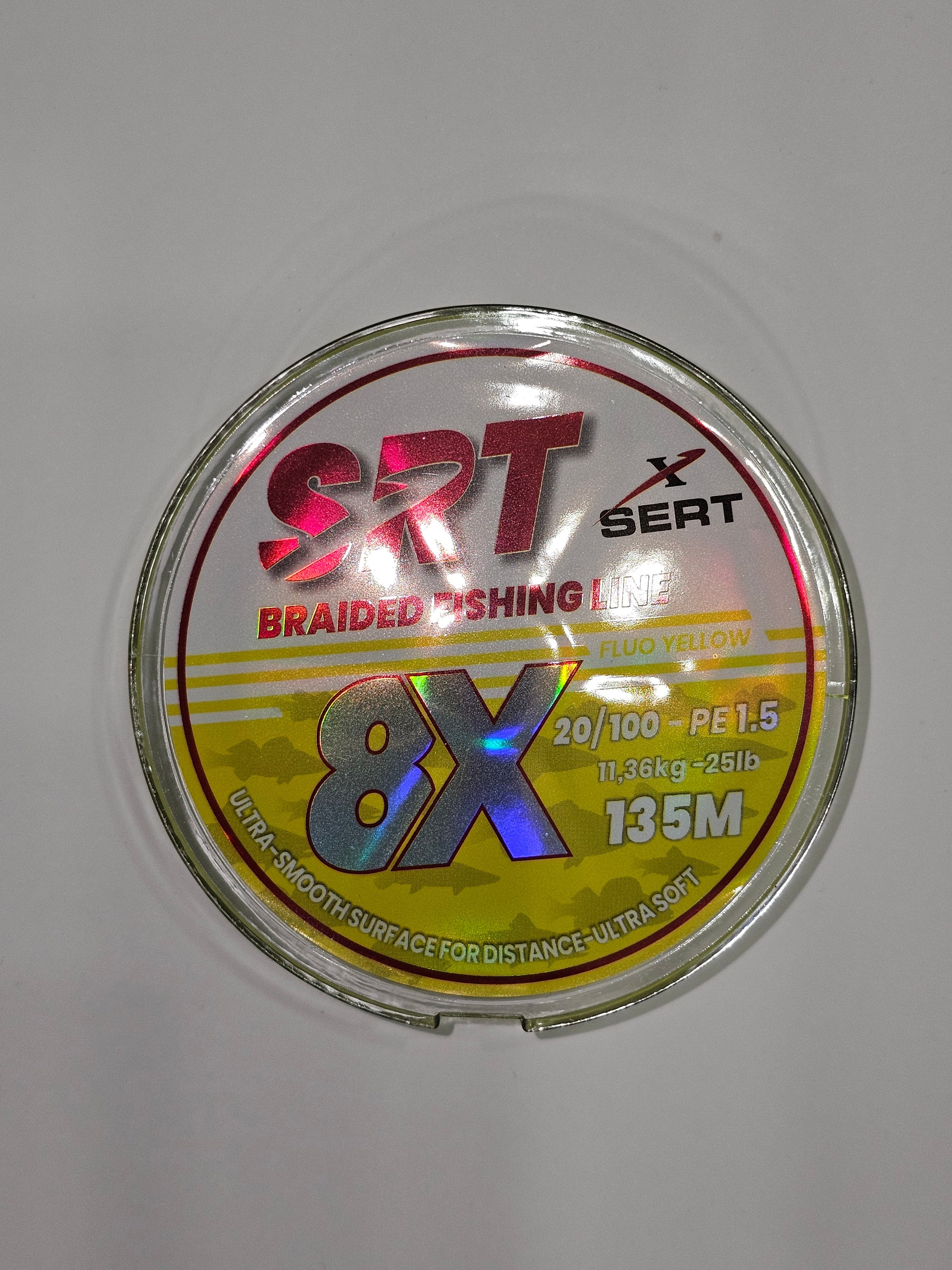 Fir textil sert 8x braided, 135 m - MAGAZINUL TAU DE PESCUIT