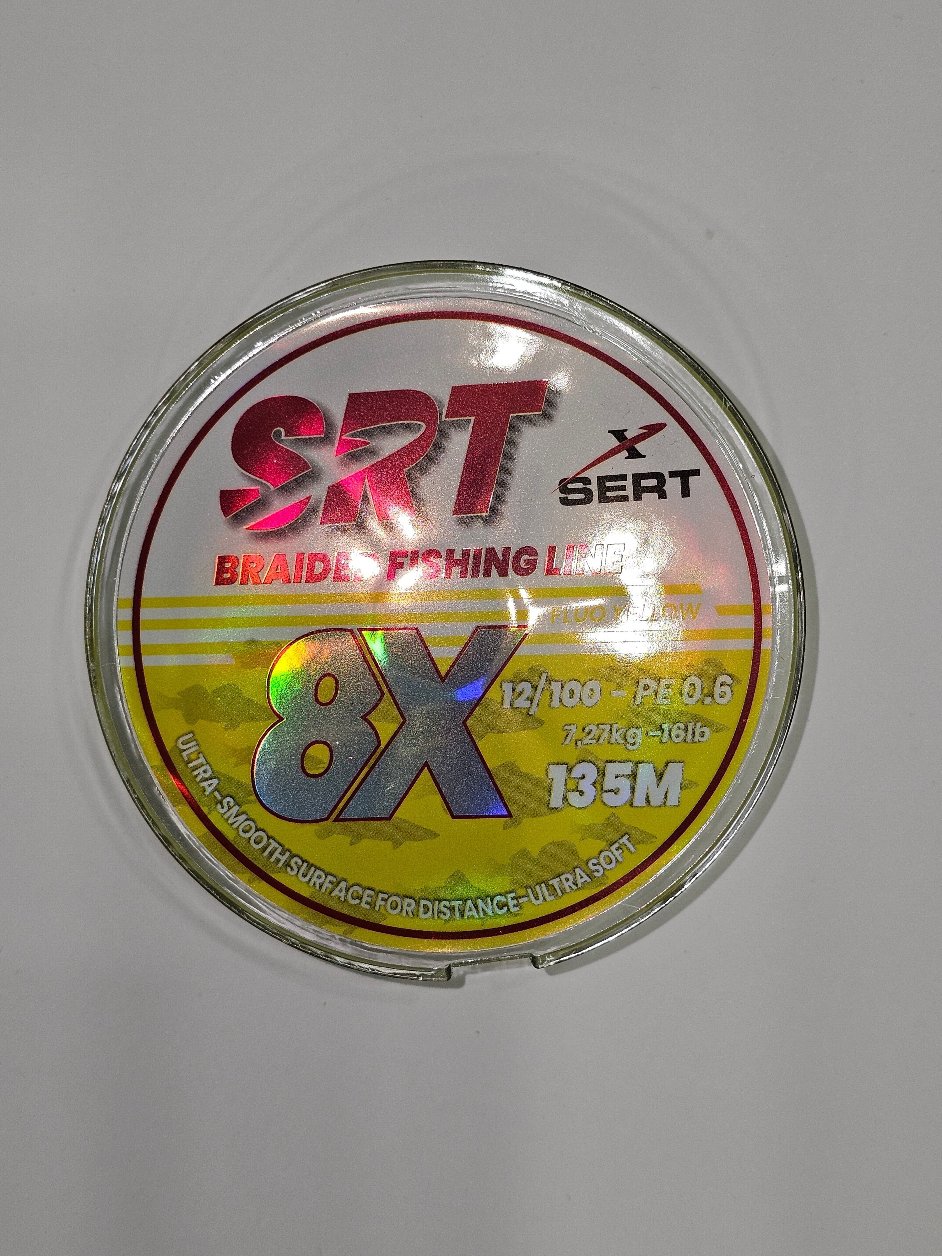 Fir textil sert 8x braided, 135 m - MAGAZINUL TAU DE PESCUIT