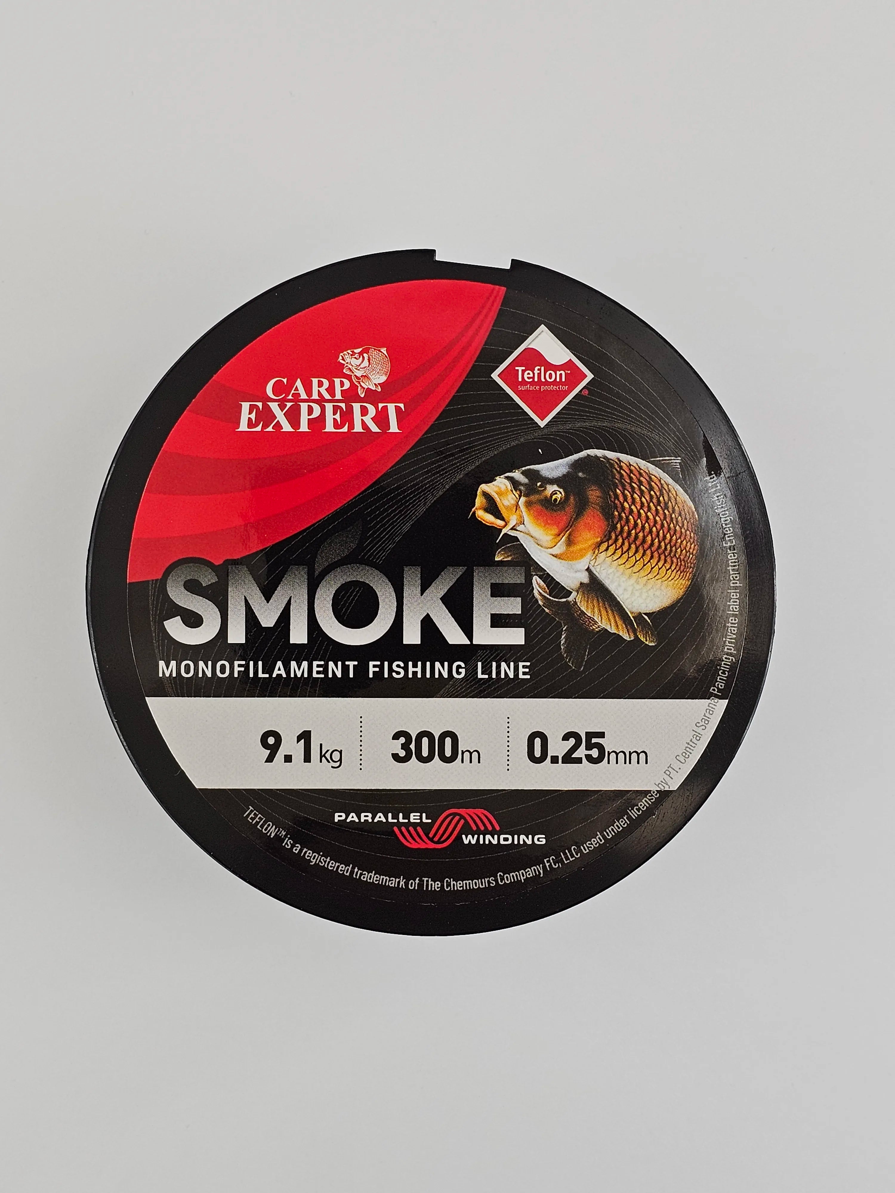 Fir monofilament CARP EXPERT smoke, 300 m