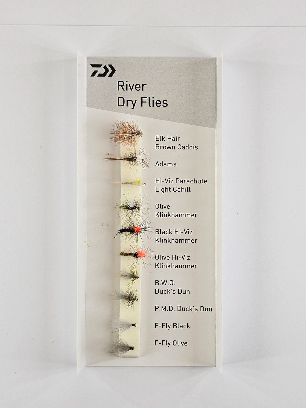 Set muste DAIWA river dry flies