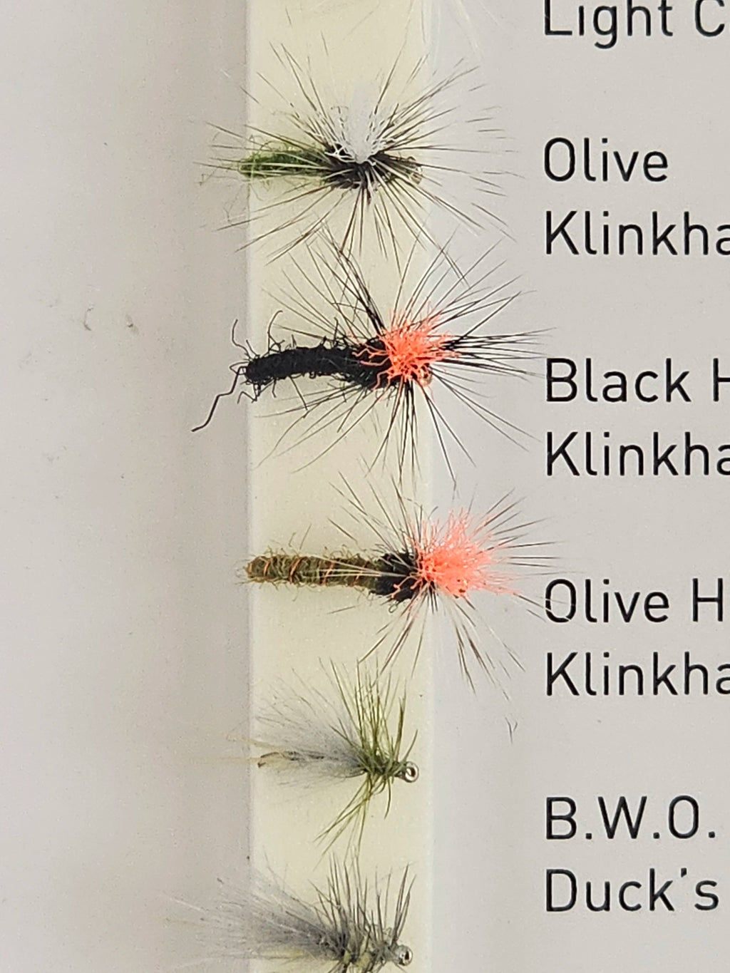 Set muste DAIWA river dry flies