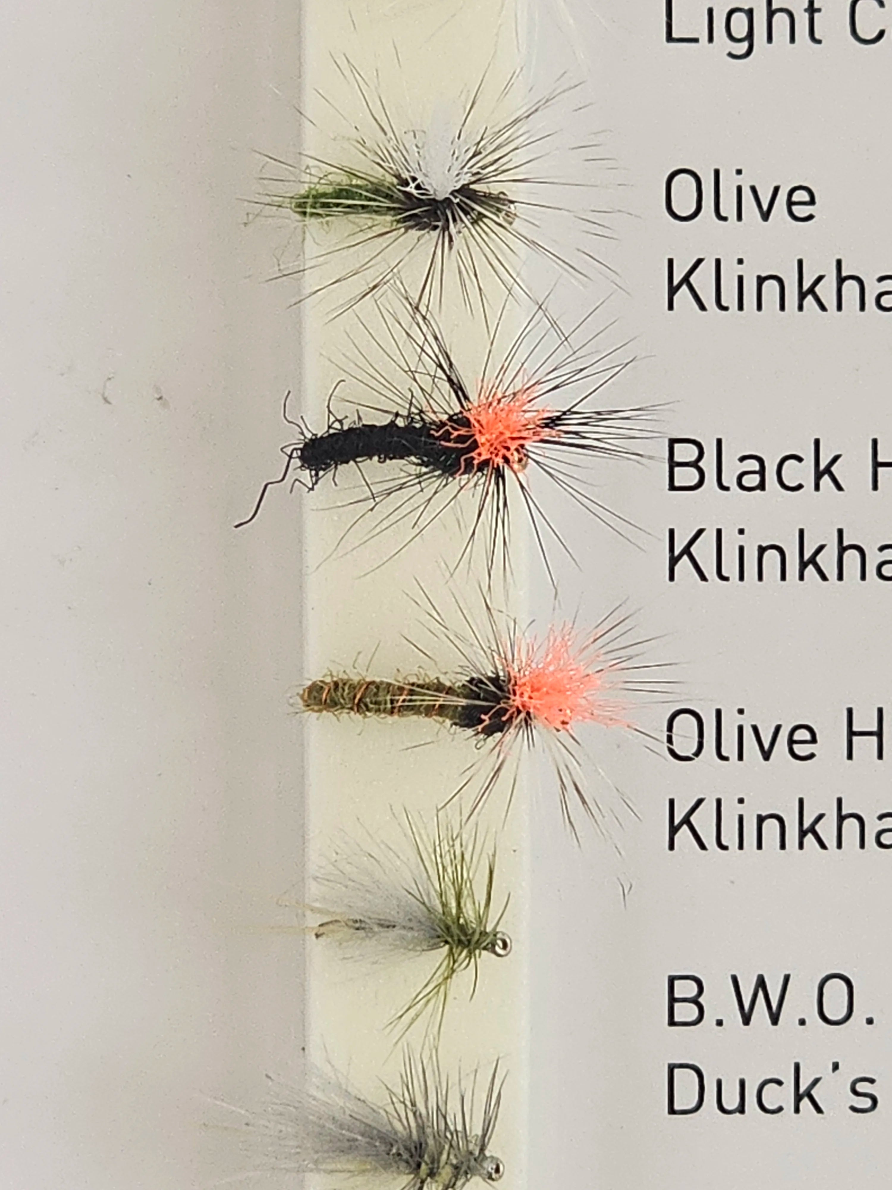 Set muste DAIWA river dry flies