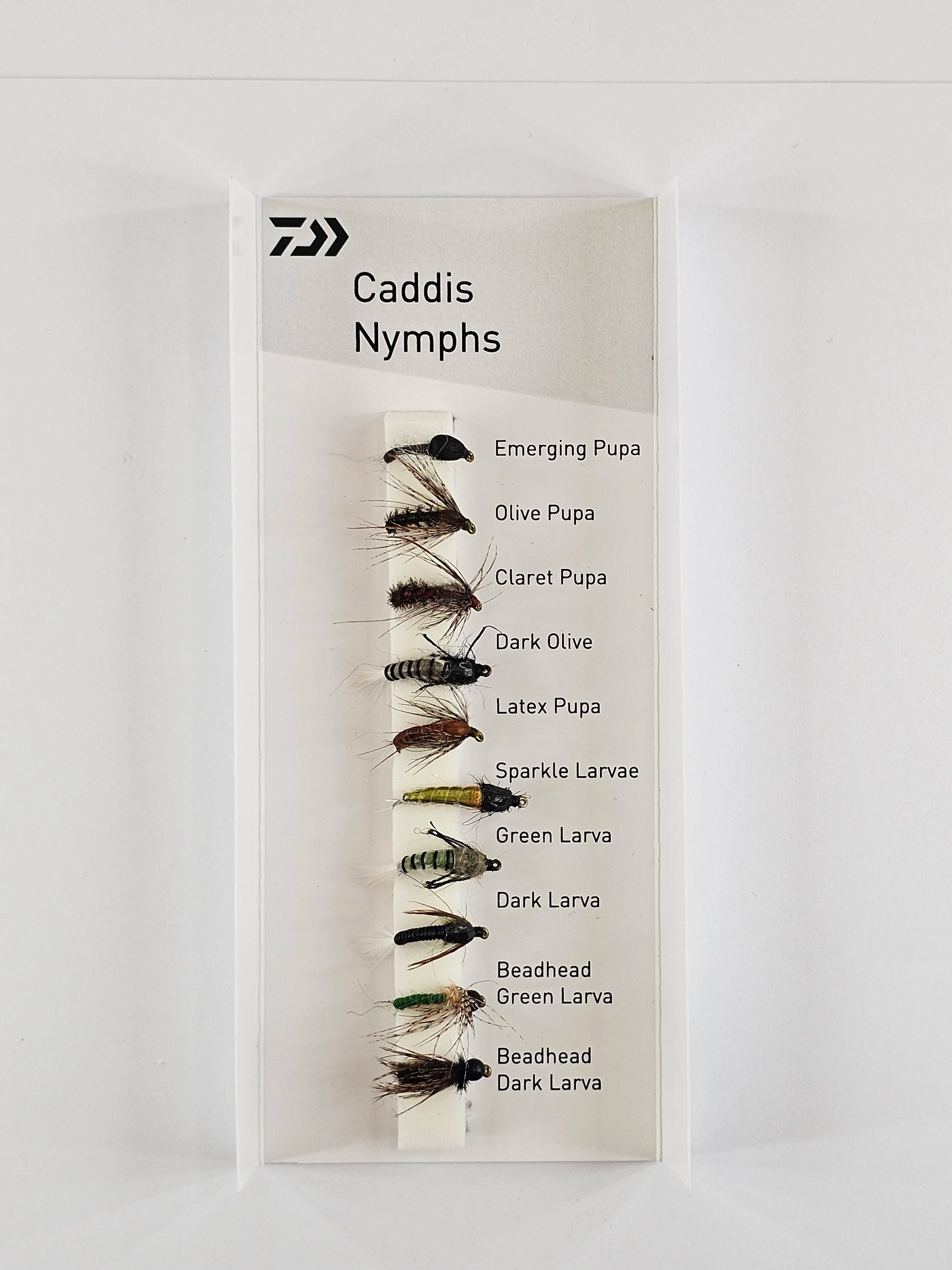 Set muste DAIWA caddis nymphs