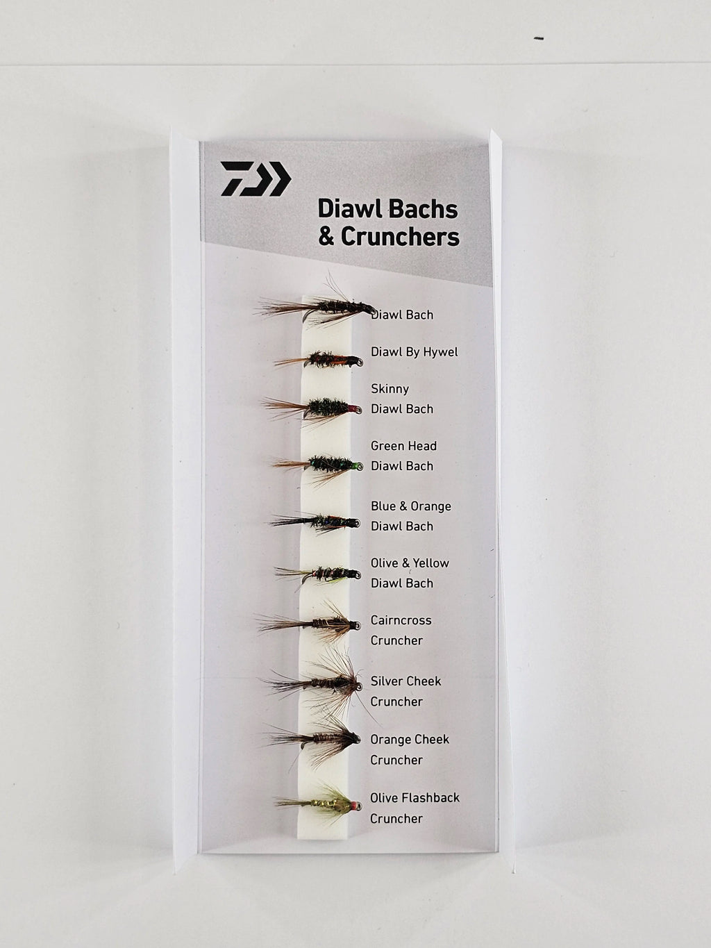 Set muste DAIWA diawl bachs & crunchers