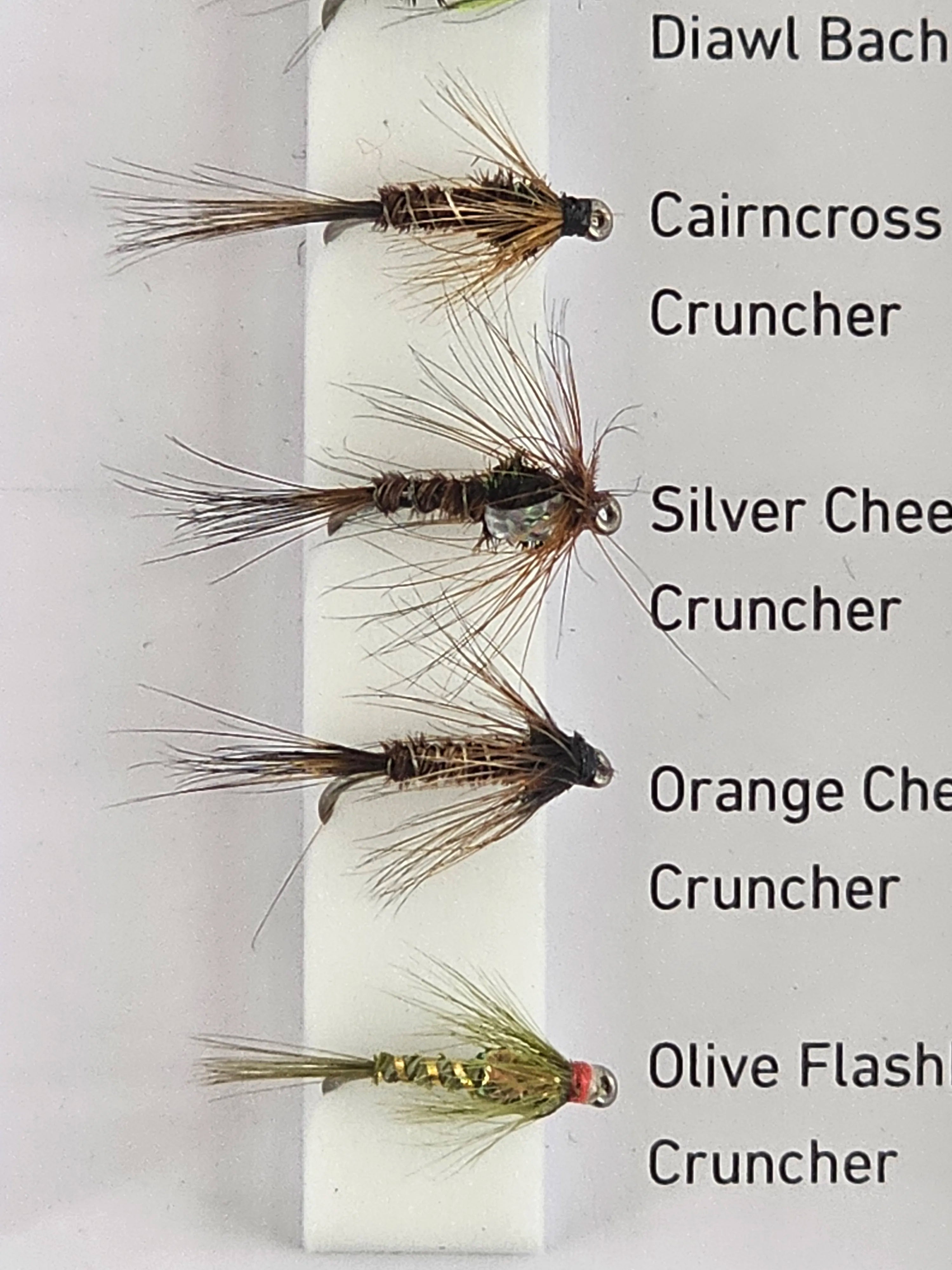 Set muste DAIWA diawl bachs & crunchers