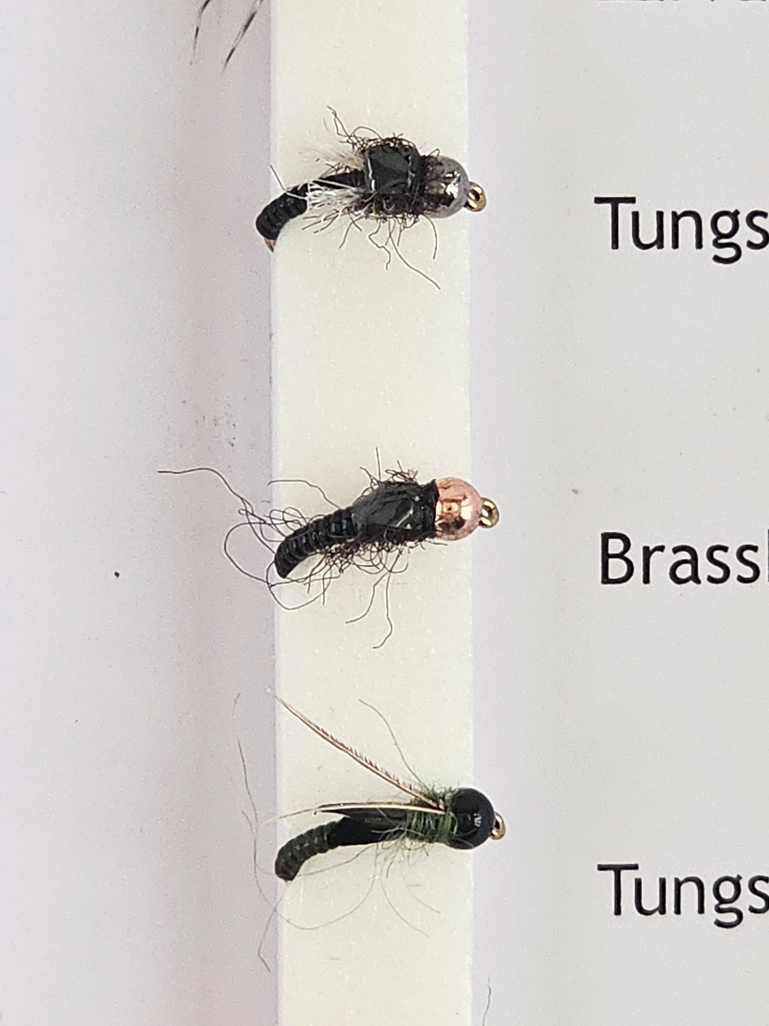 Set muste DAIWA beadhead nymphs