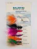 Set muste BALZER rainbow trout streamer assortment mouches