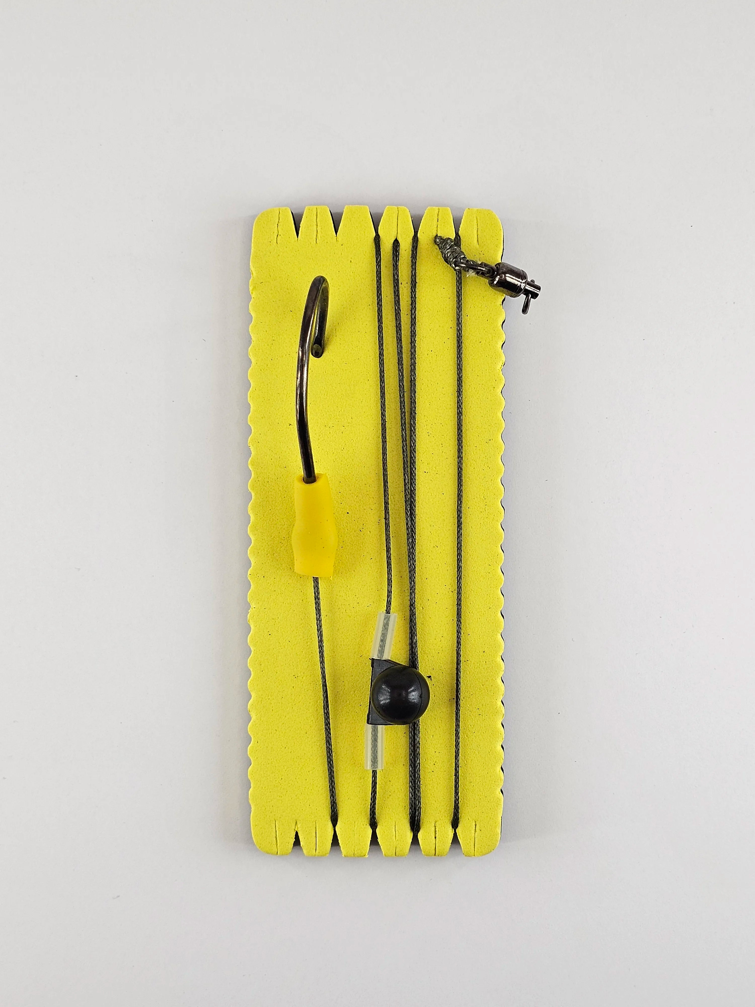 Montura pentru somn, BLACK CAT single hook rig with rattle