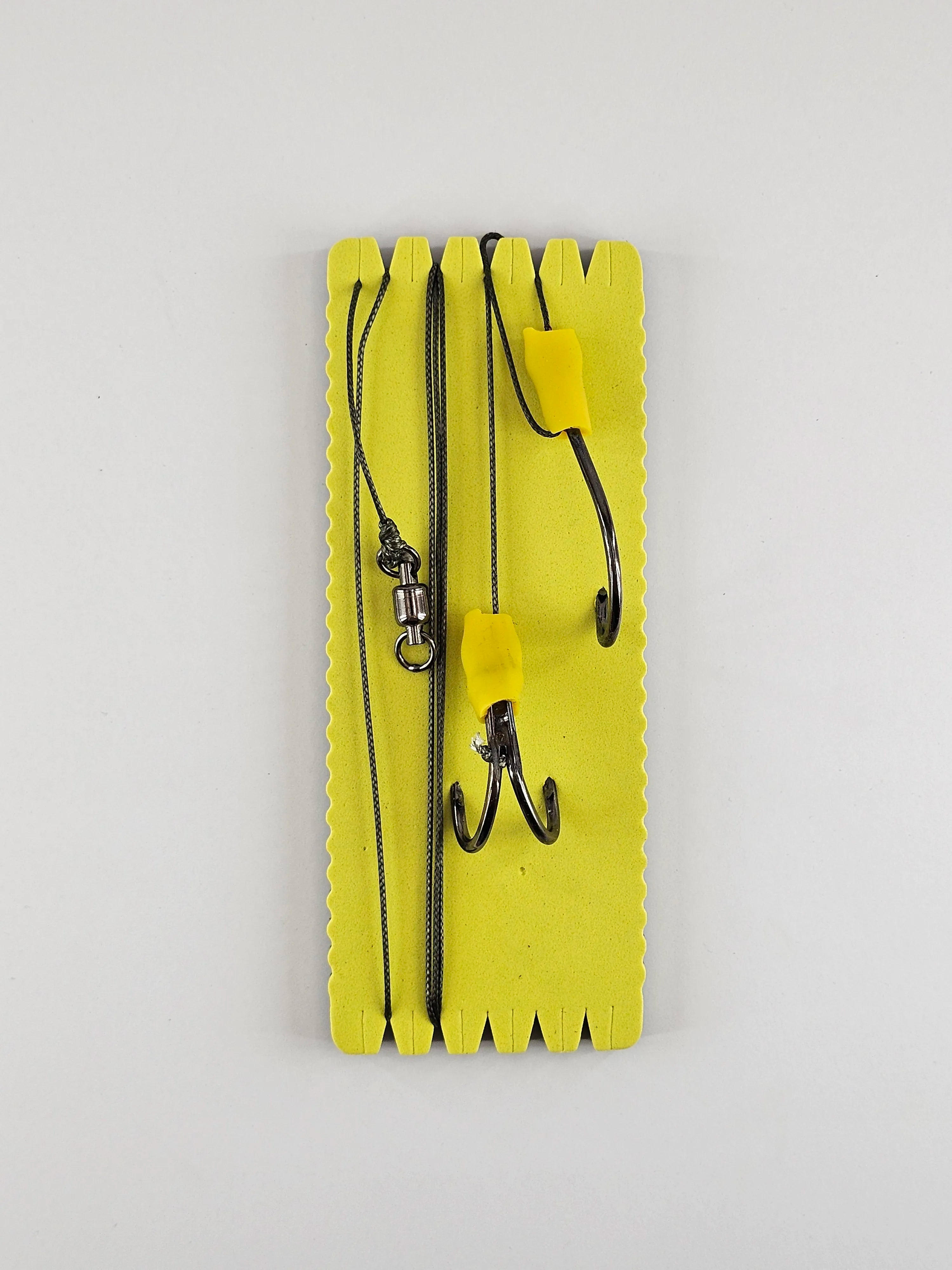 Montura pentru somn, BLACK CAT bouy and boat ghost double hook rig