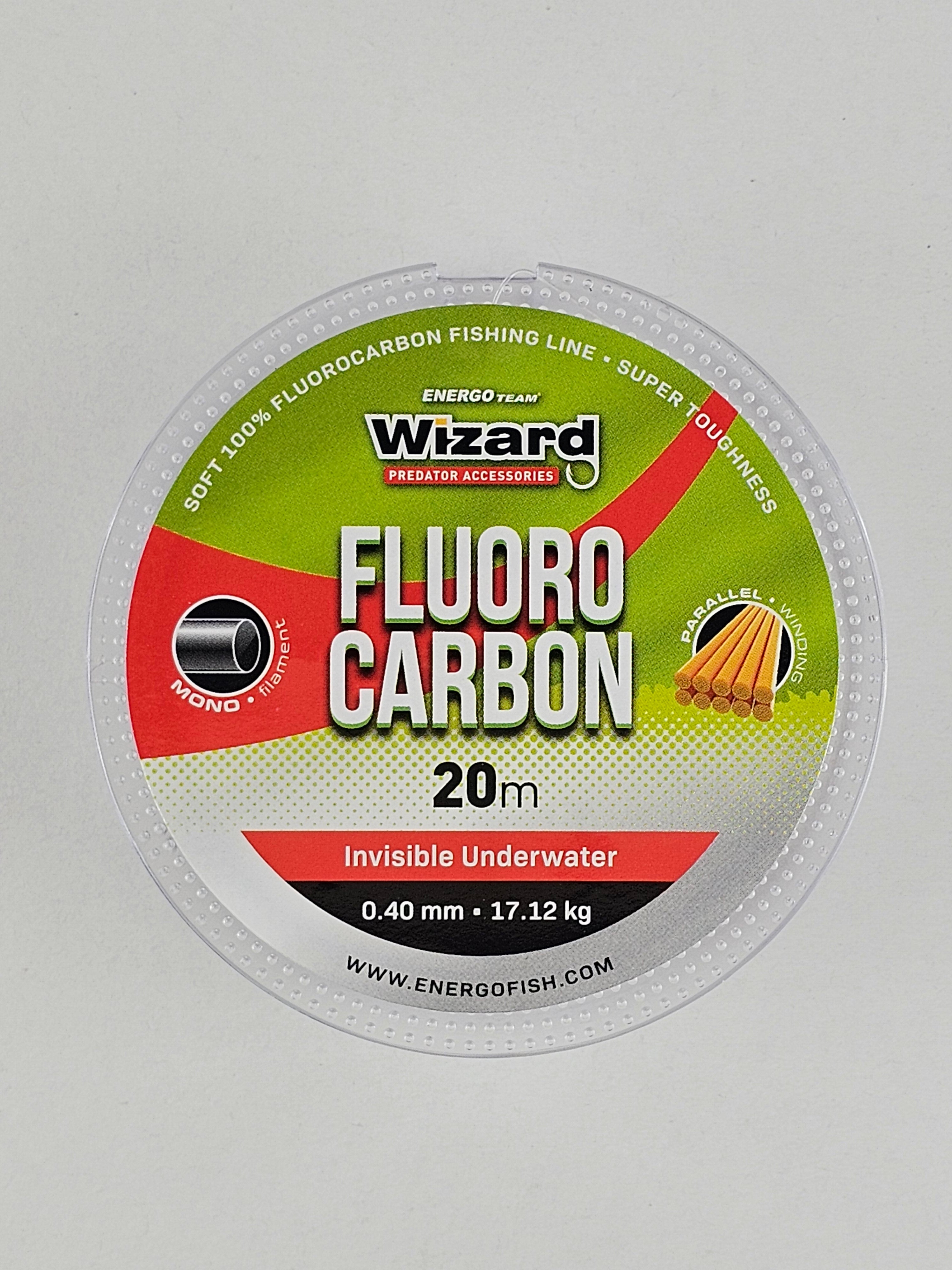 Fir fluorocarbon wizard invisible underwater, 20 m - MAGAZINUL TAU DE PESCUIT