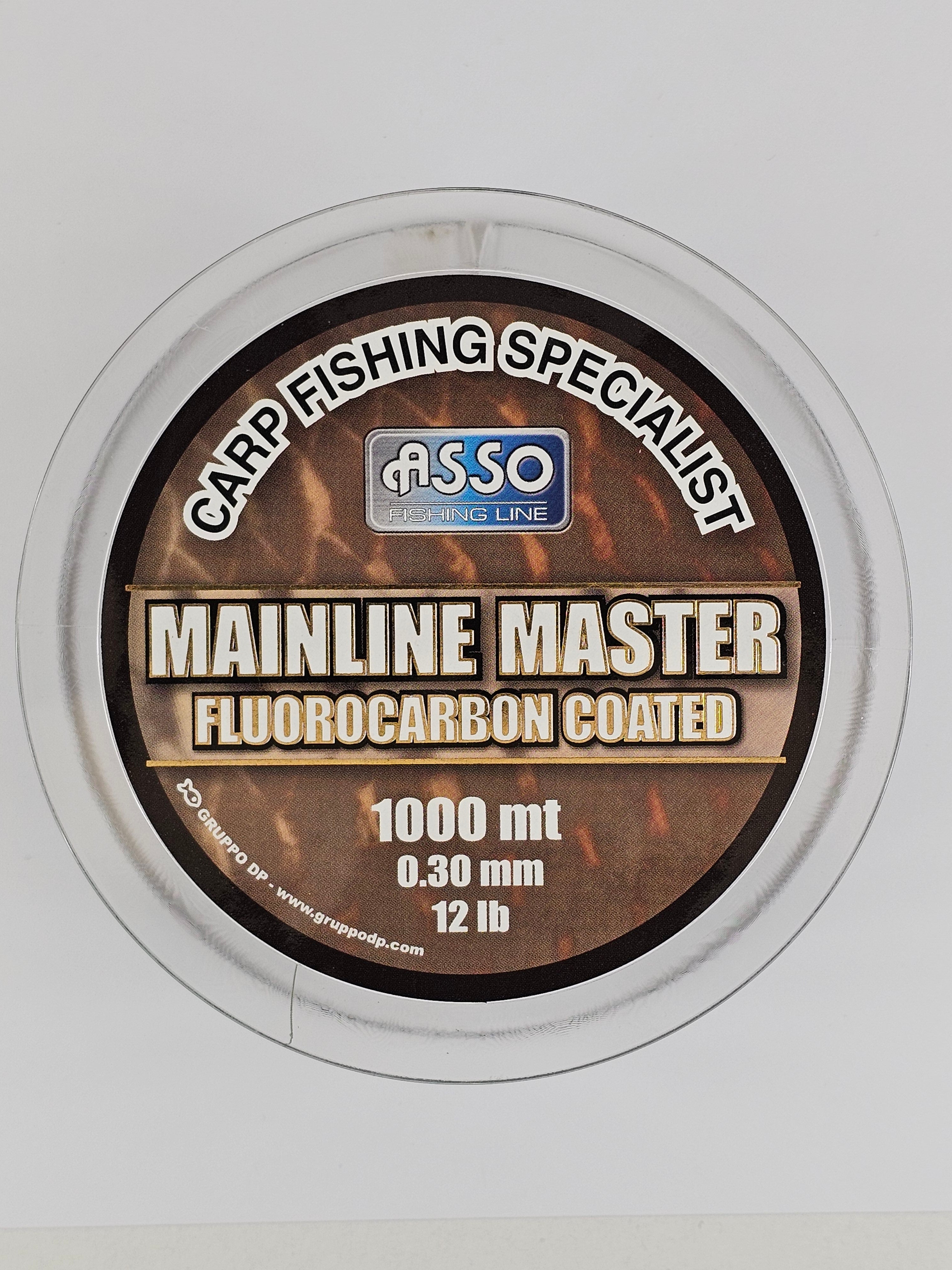 Fir fluorocarbon asso, mainline master fluocarbon coated, dark green, 1000 m
