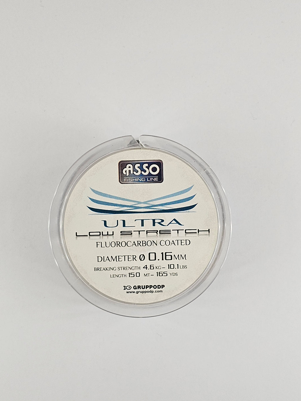 Fir fluorocarbon asso ultra low stretch, fluorocarbon coated, 150 m