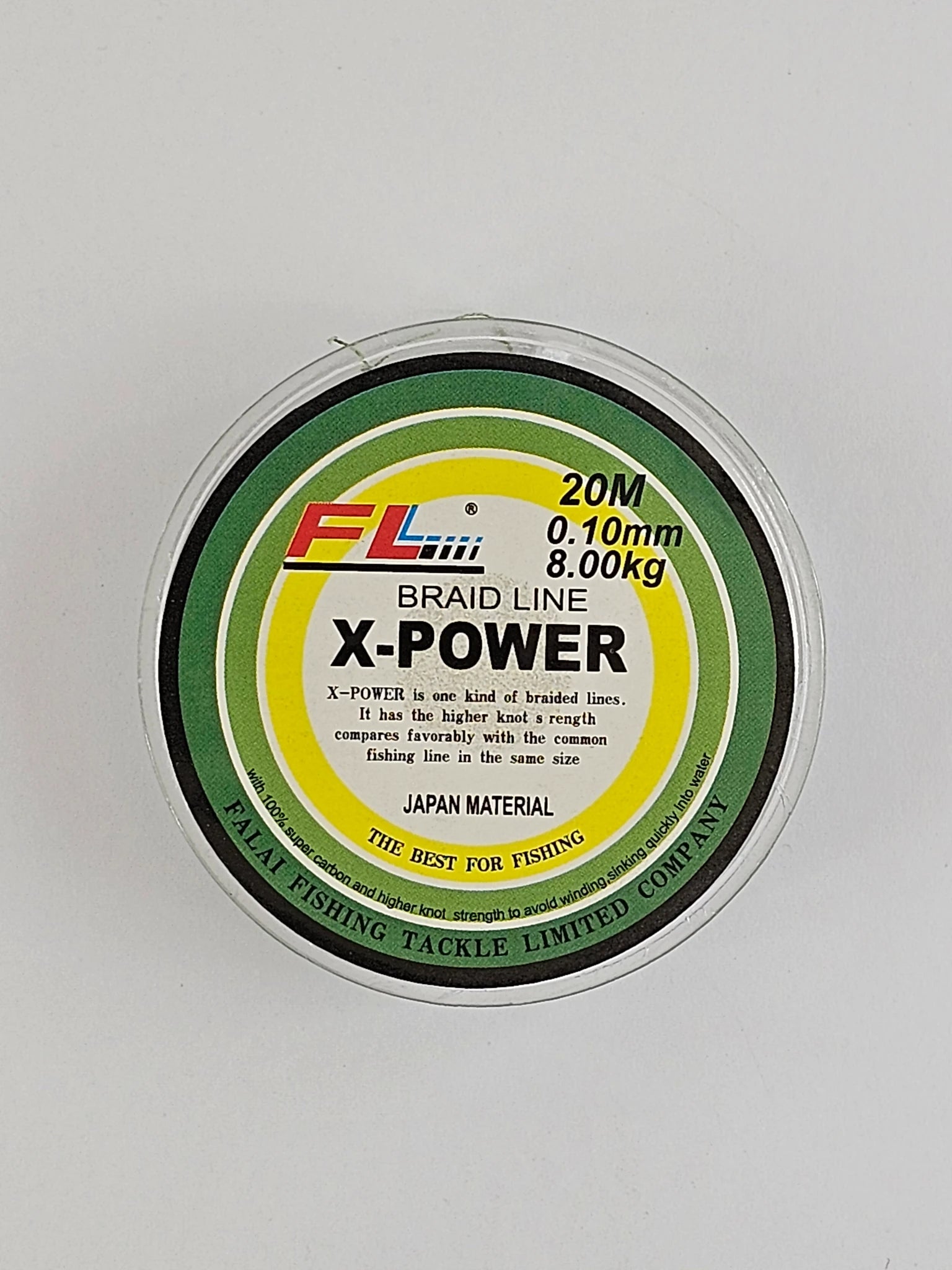 Fir textil FL braid line x-power 20m