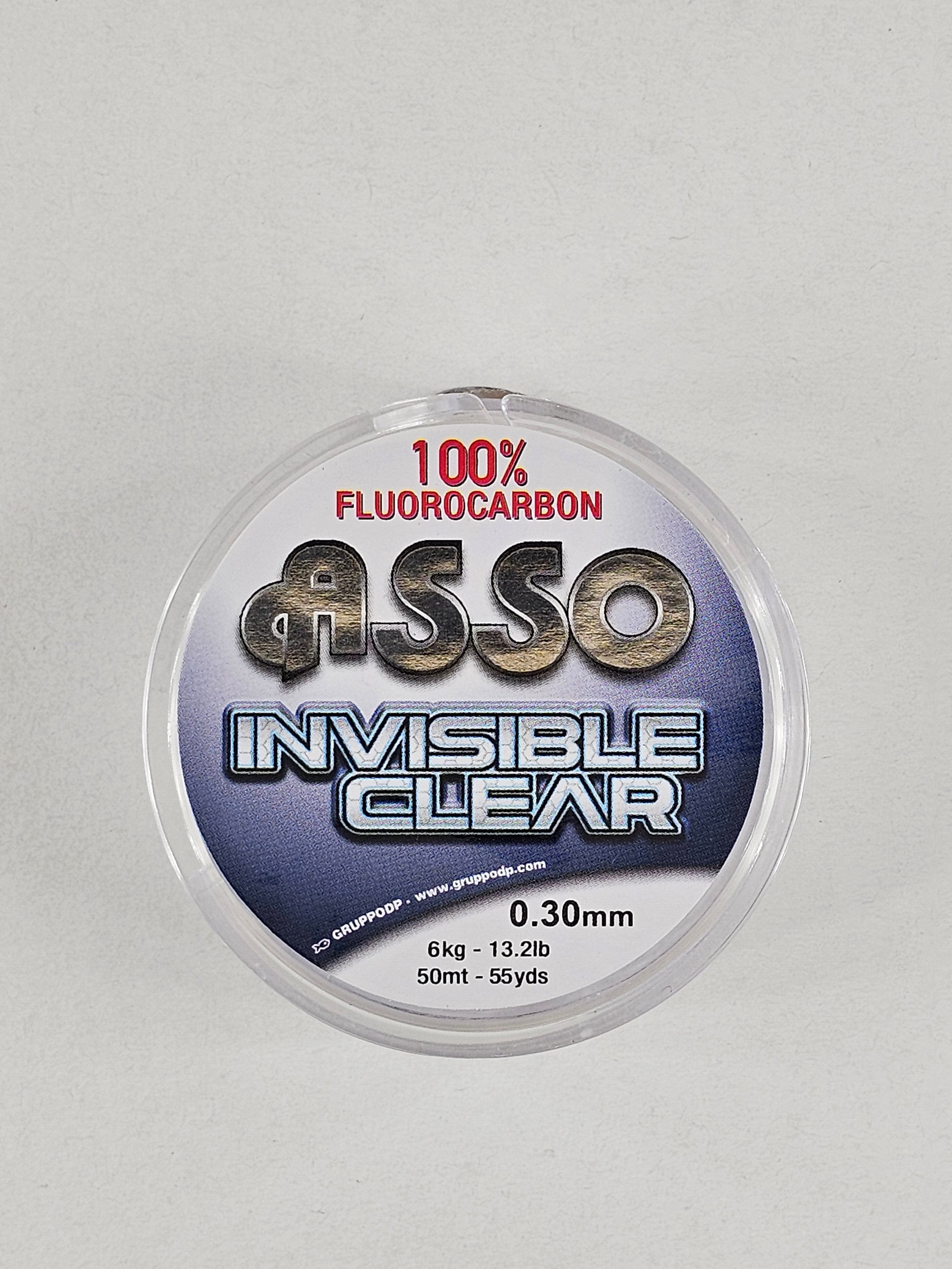 Fir fluorocarbon asso, 100% fluorocarbon invisible clear, 50 m - MAGAZINUL TAU DE PESCUIT