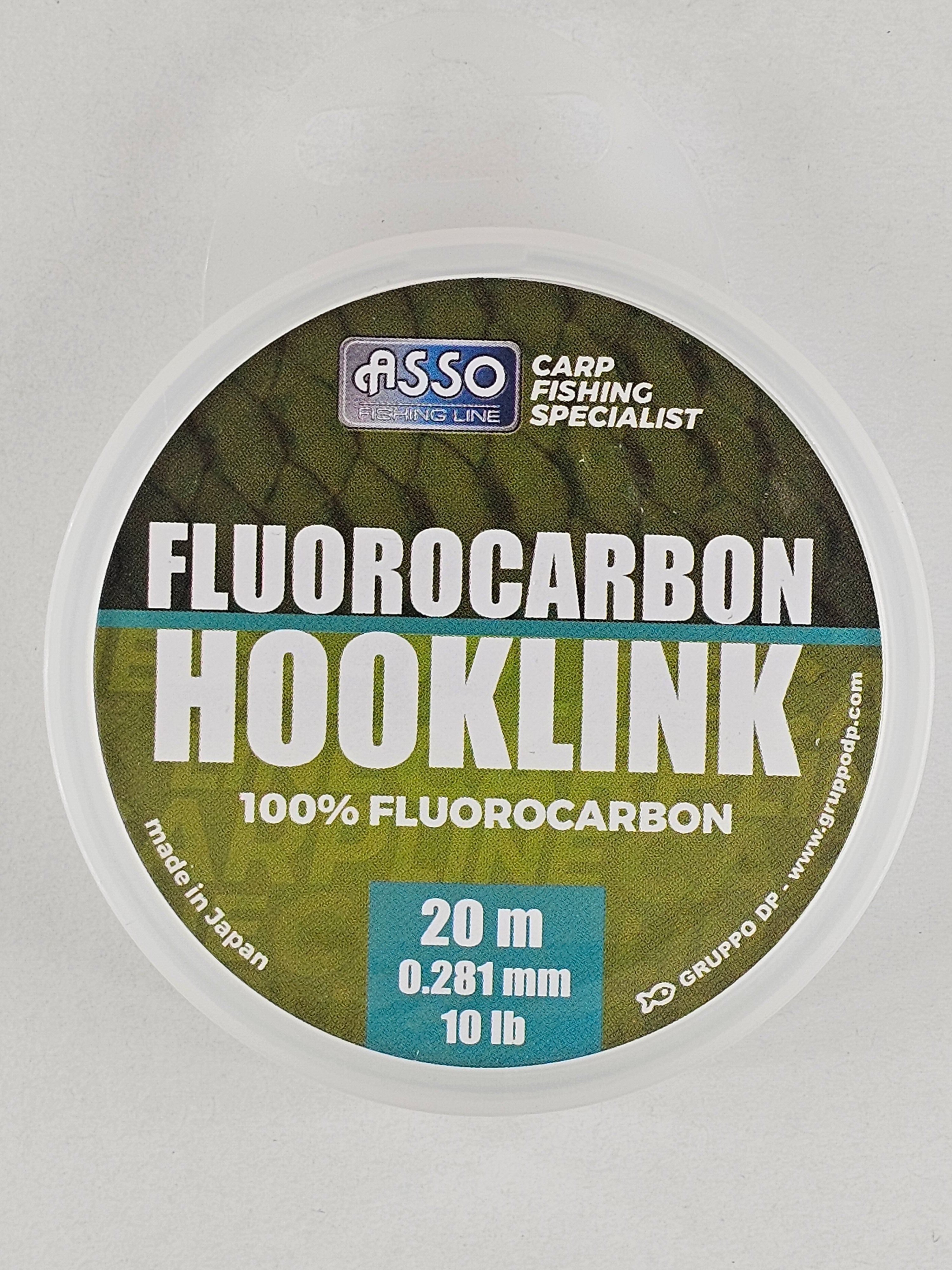 Fir fluorocarbon asso, hooklink 100% fluorocarbon, 20 m - MAGAZINUL TAU DE PESCUIT