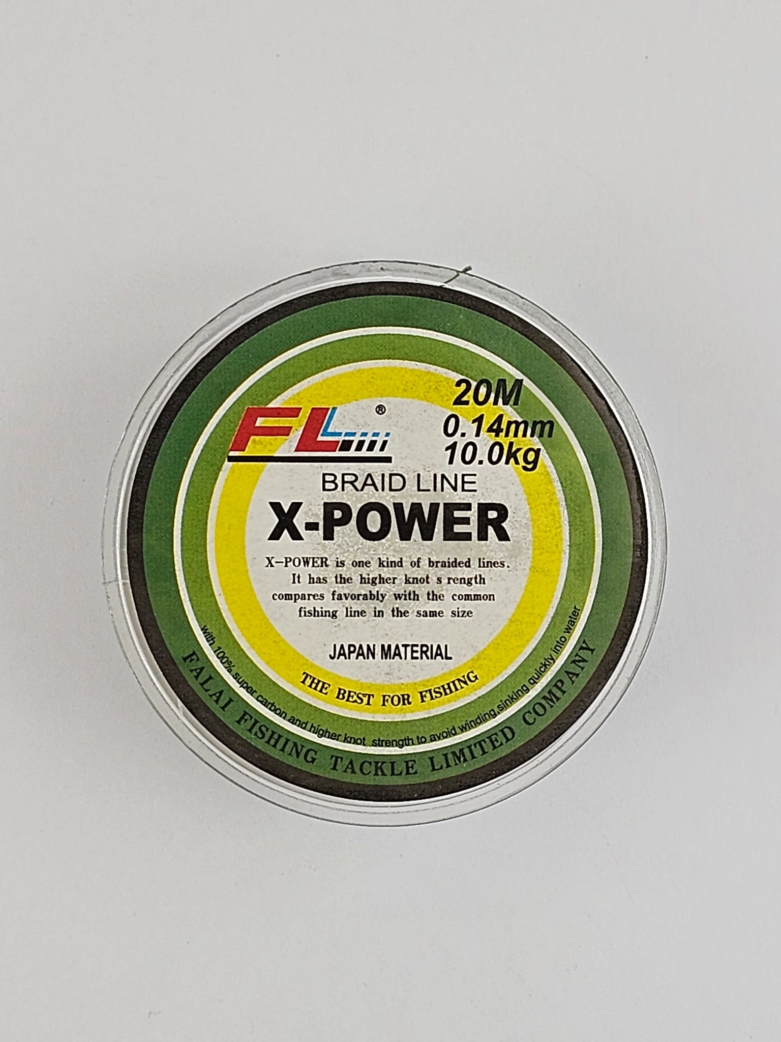 Fir textil FL braid line x-power 20m