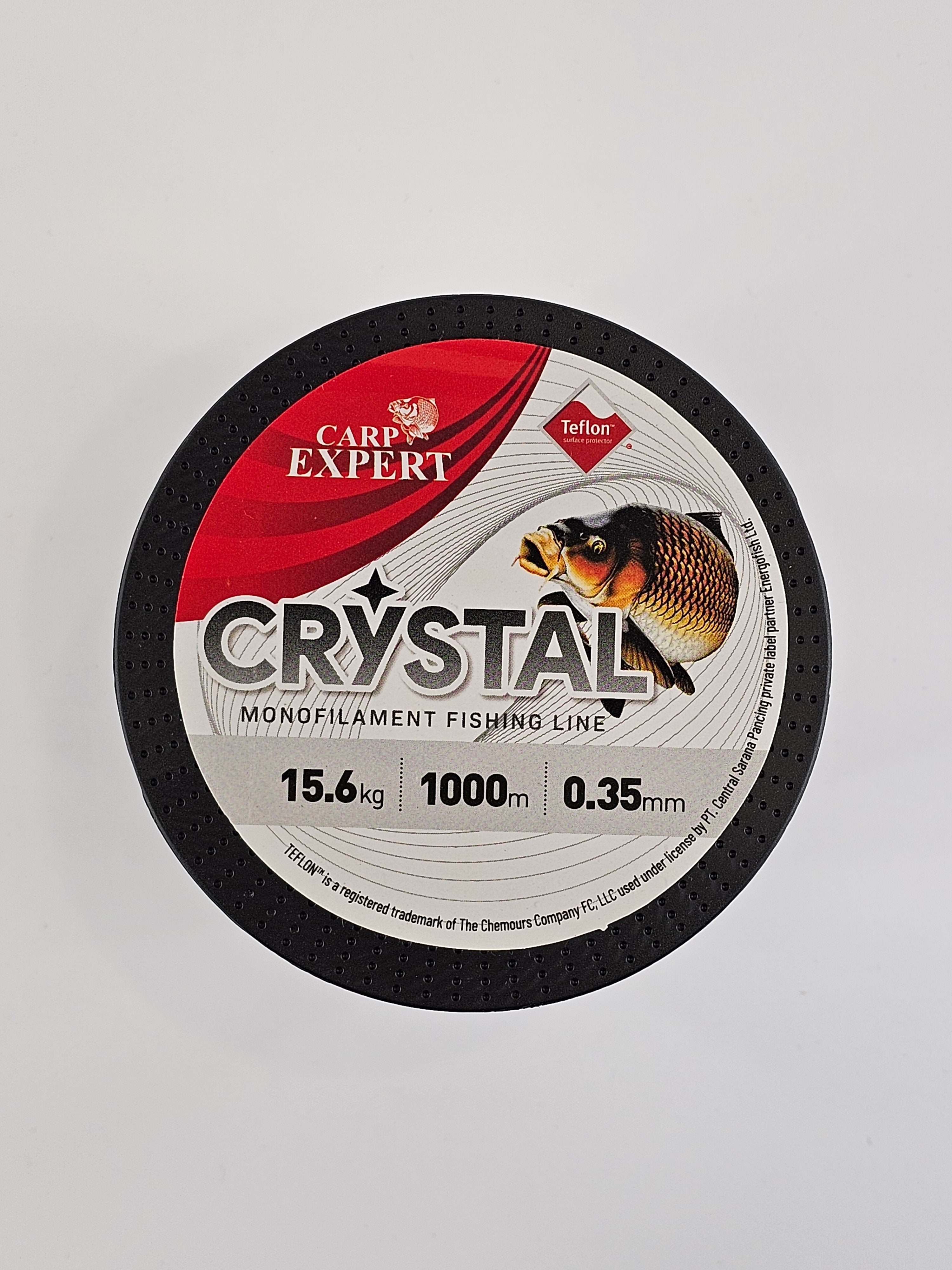 Fir monofilament carp expert, crystal, teflon, 1000 m