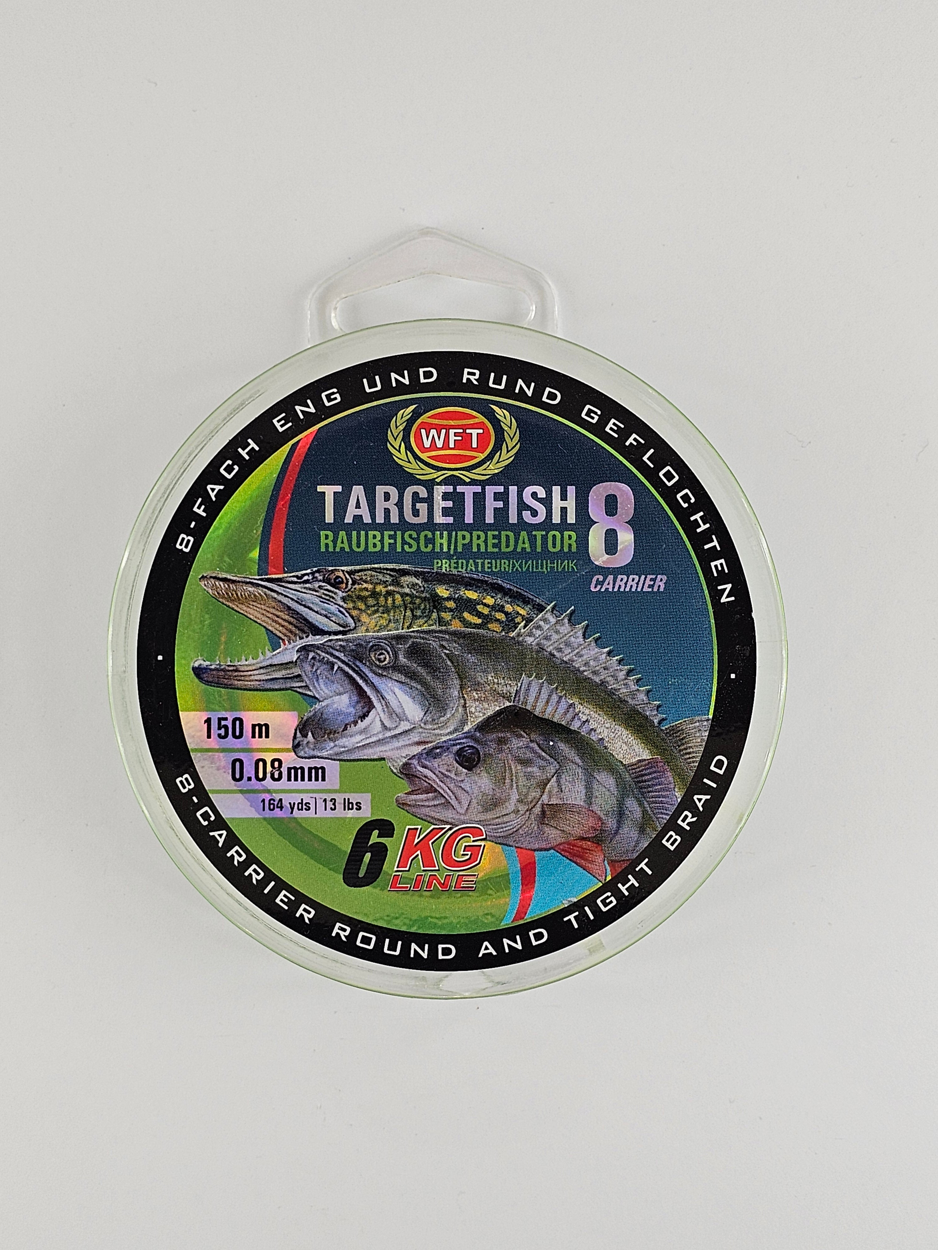 Fir textil wtf targetfish 8 carrier 150 m