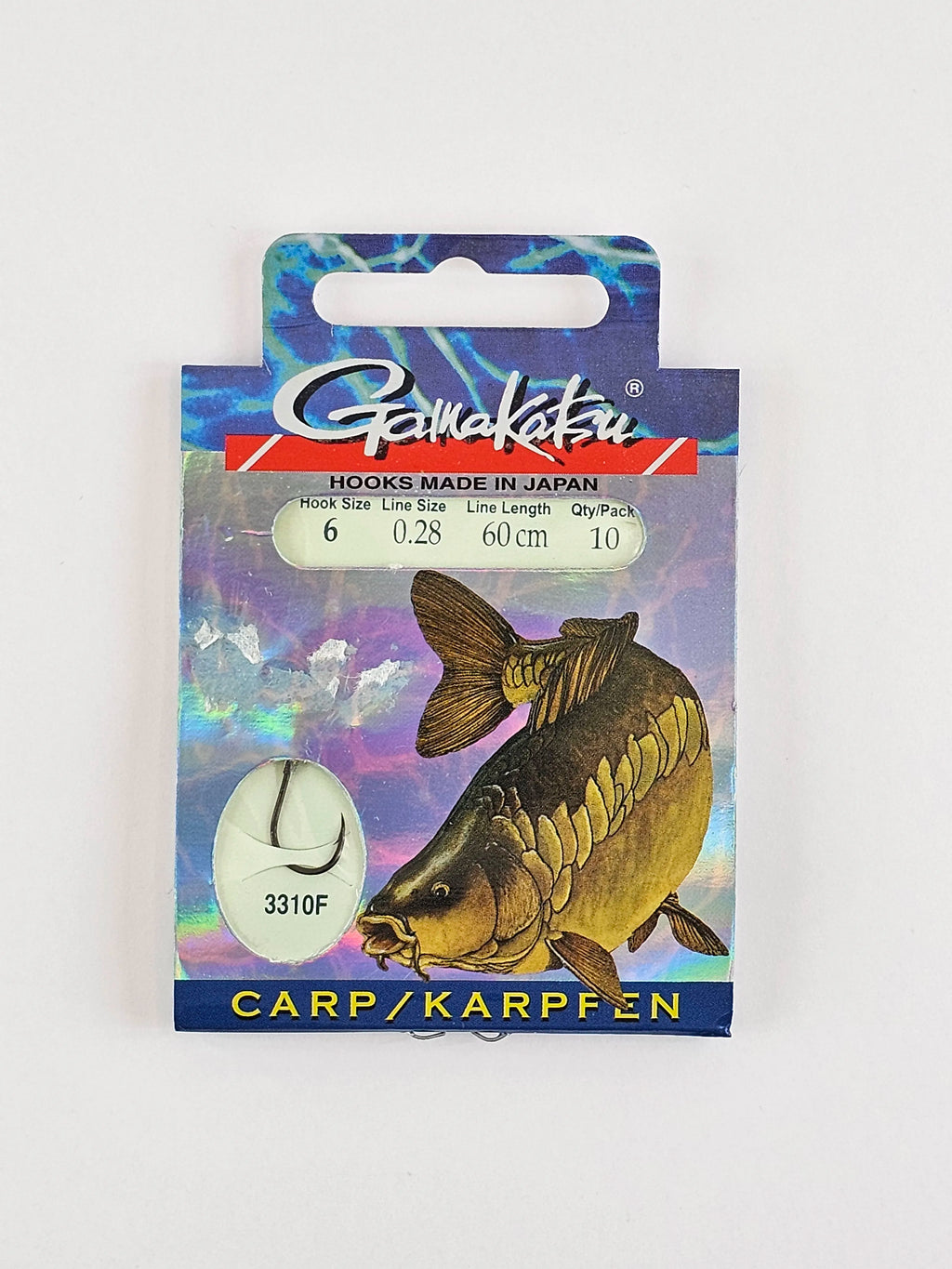 Set carlige legate GAMAKATSU carp / karpfen
