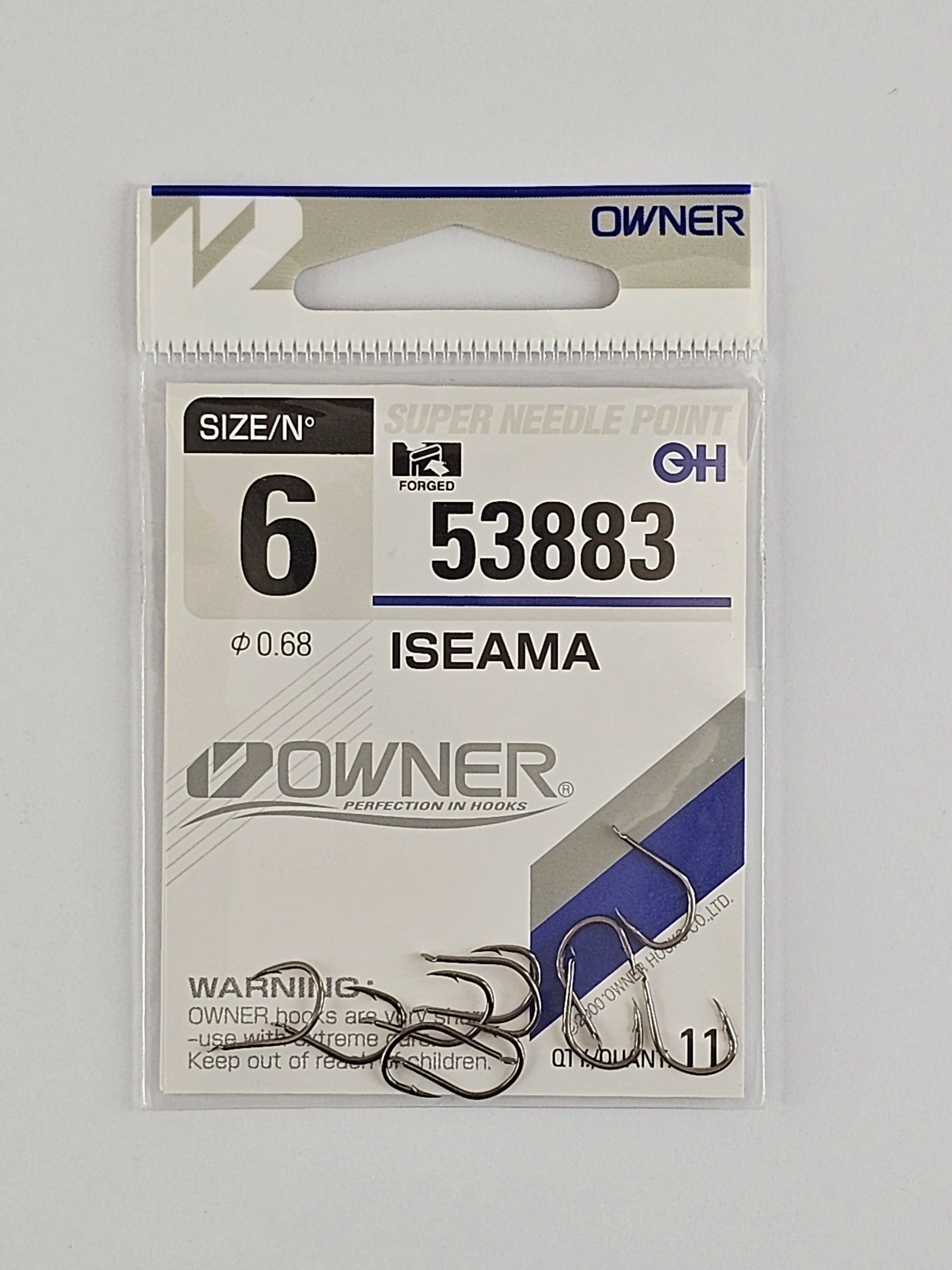 Set carlige OWNER 53883 iseama