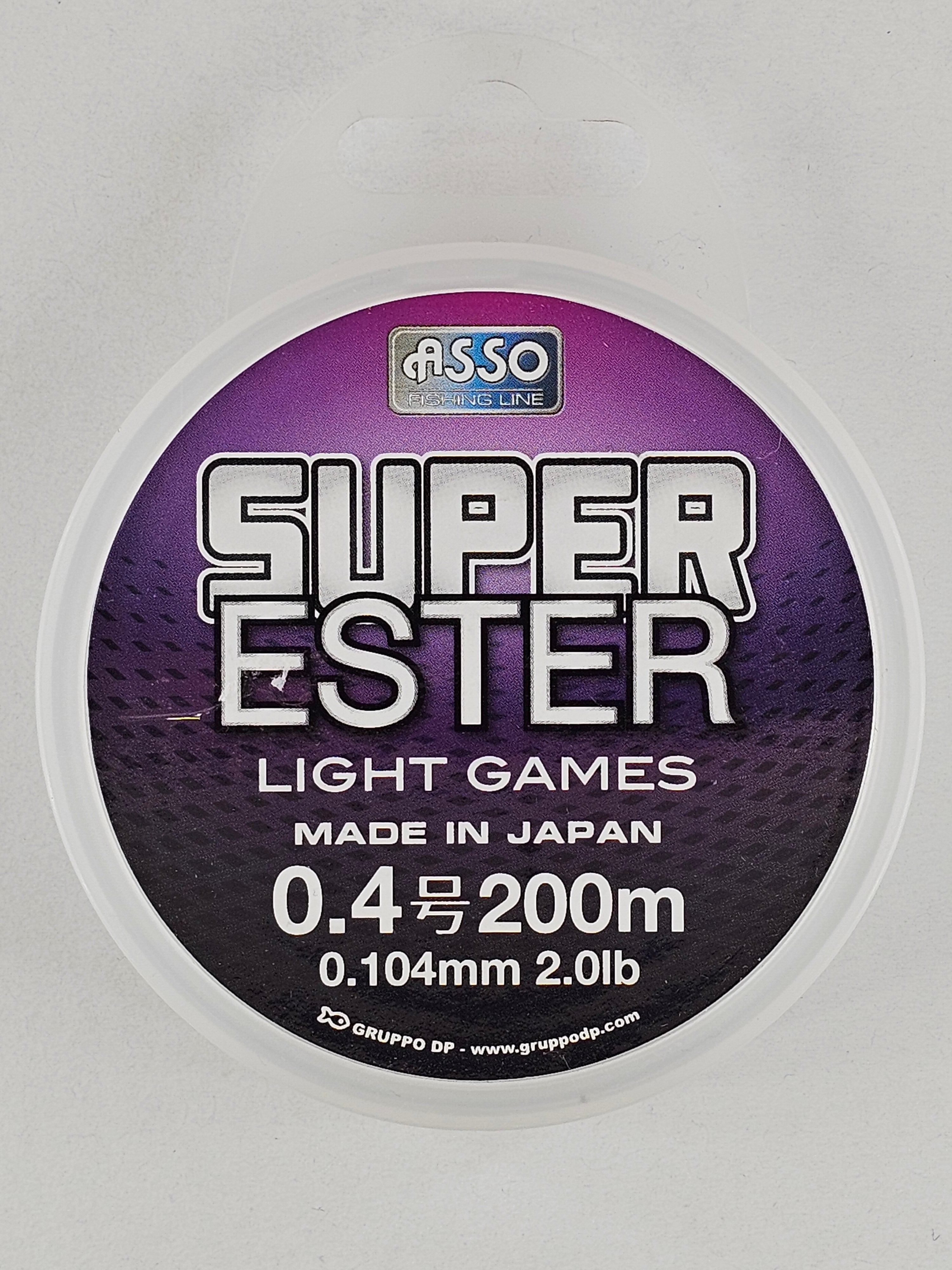 Fir monofilament asso, super ester light games, 200 m - MAGAZINUL TAU DE PESCUIT