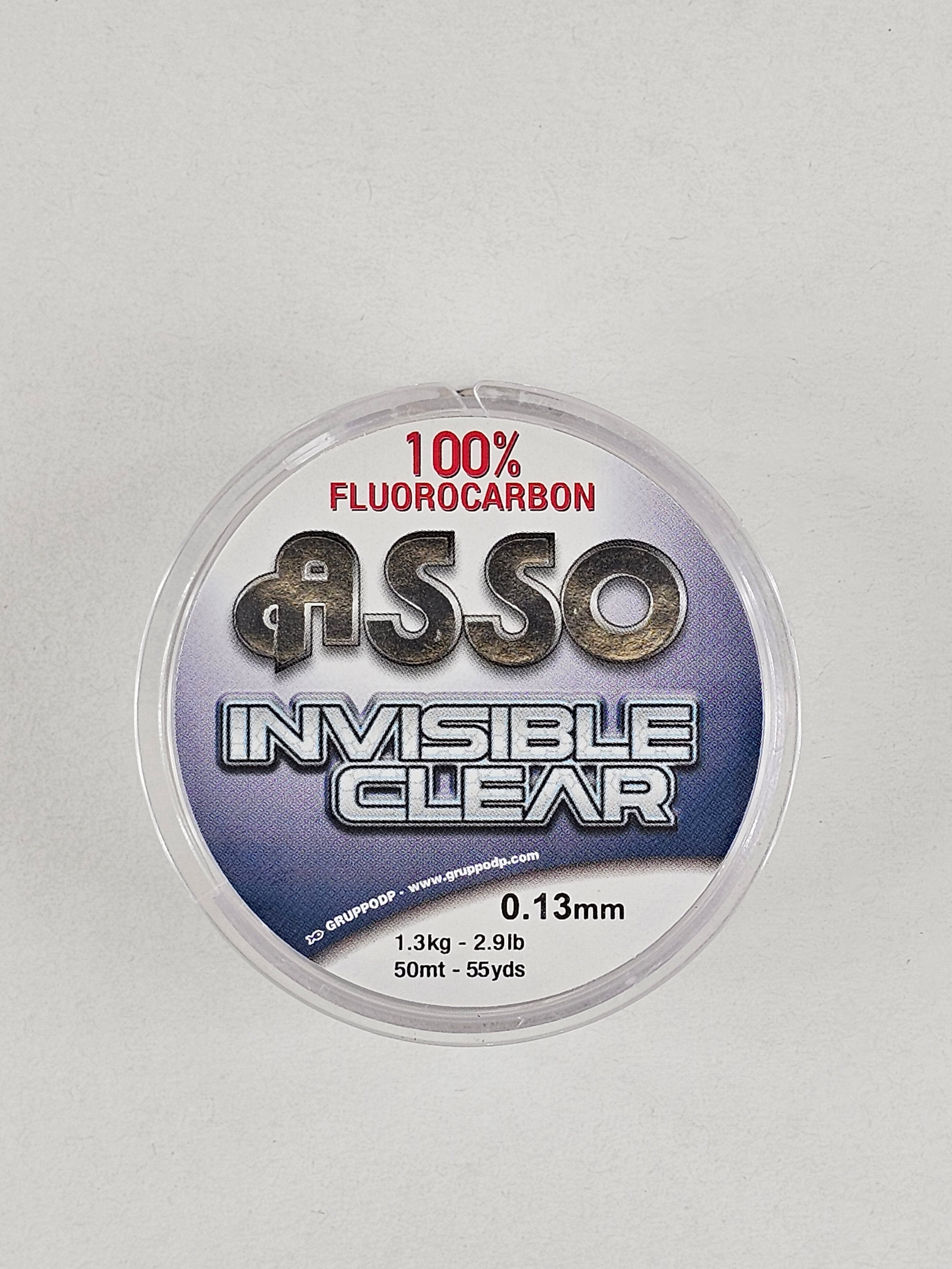 Fir fluorocarbon asso, 100% fluorocarbon invisible clear, 50 m - MAGAZINUL TAU DE PESCUIT