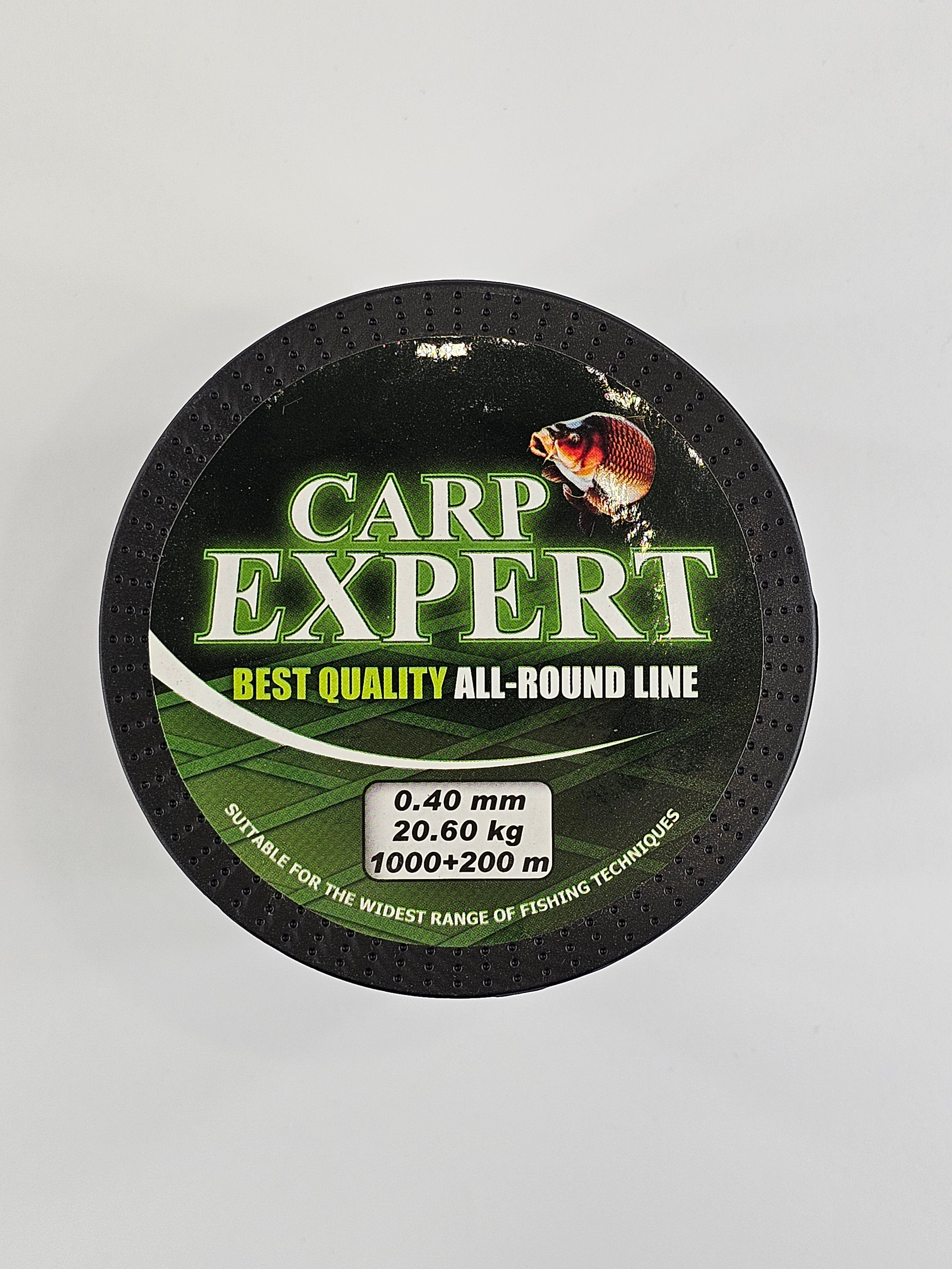 Fir monofilament carp expert, dark green, 1200 m