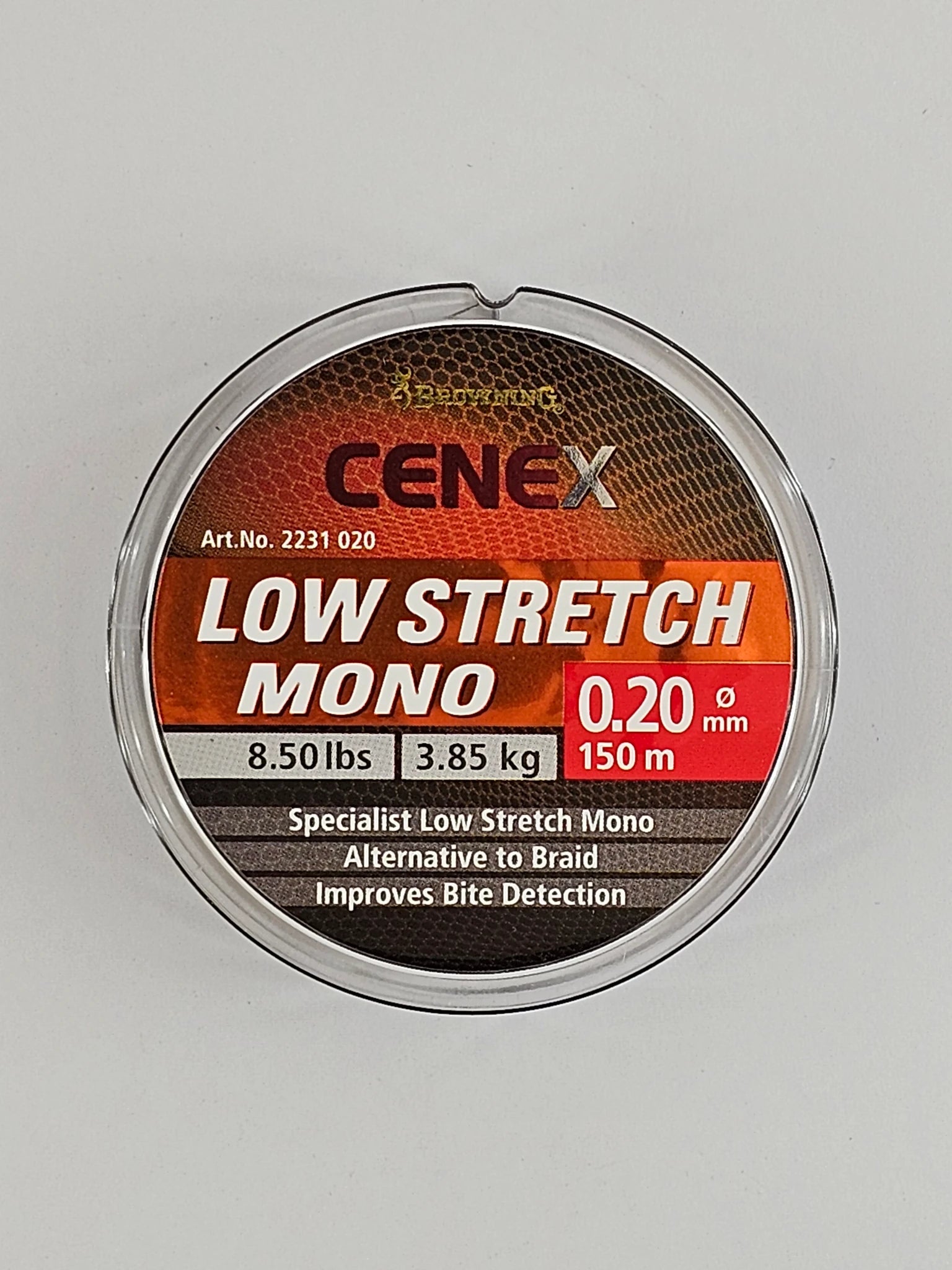 Fir monofilament BROWNING cenex low stretch mono, 150 m