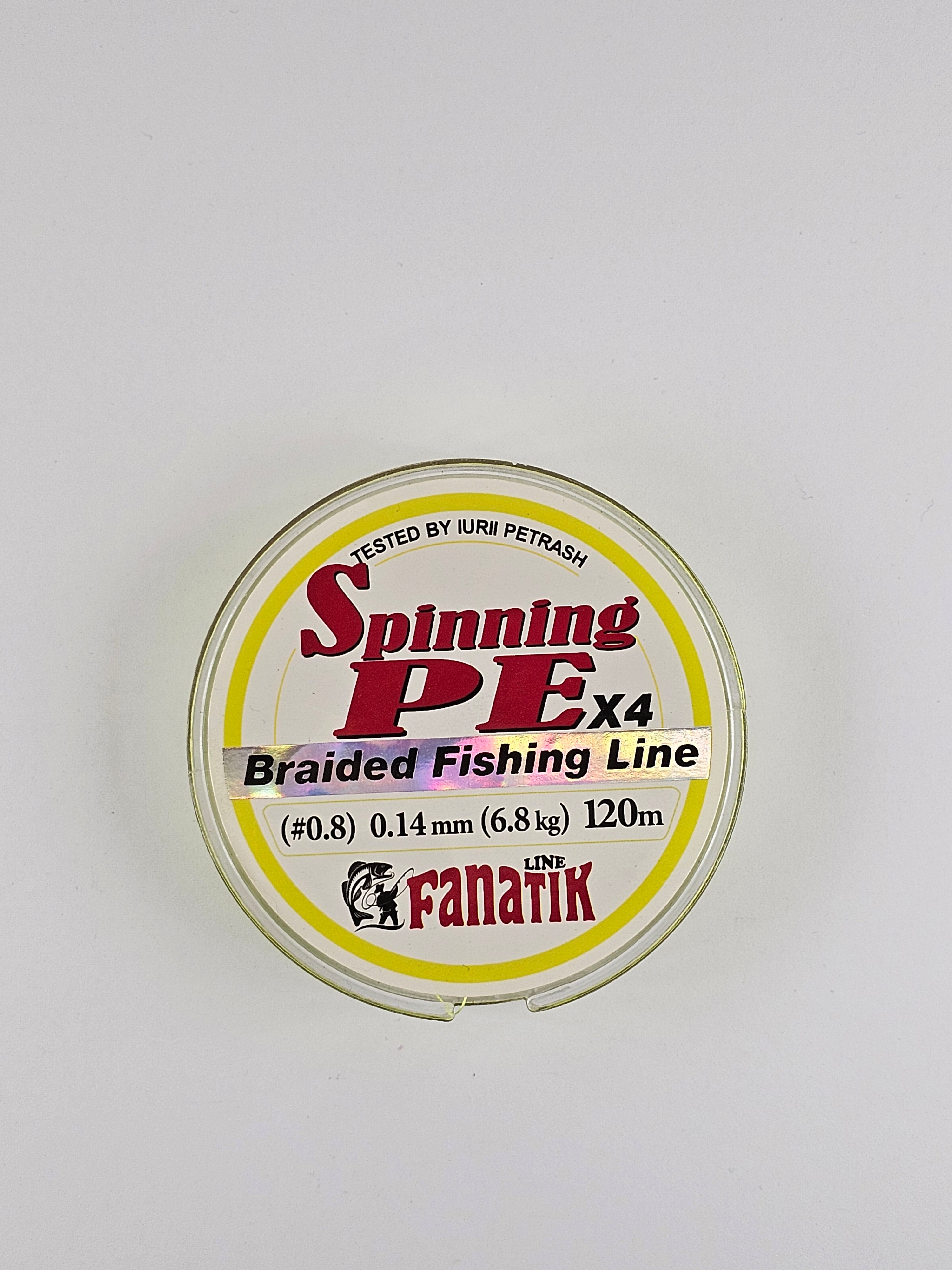 Fir textil fanatik spinning pe x4, 120 m