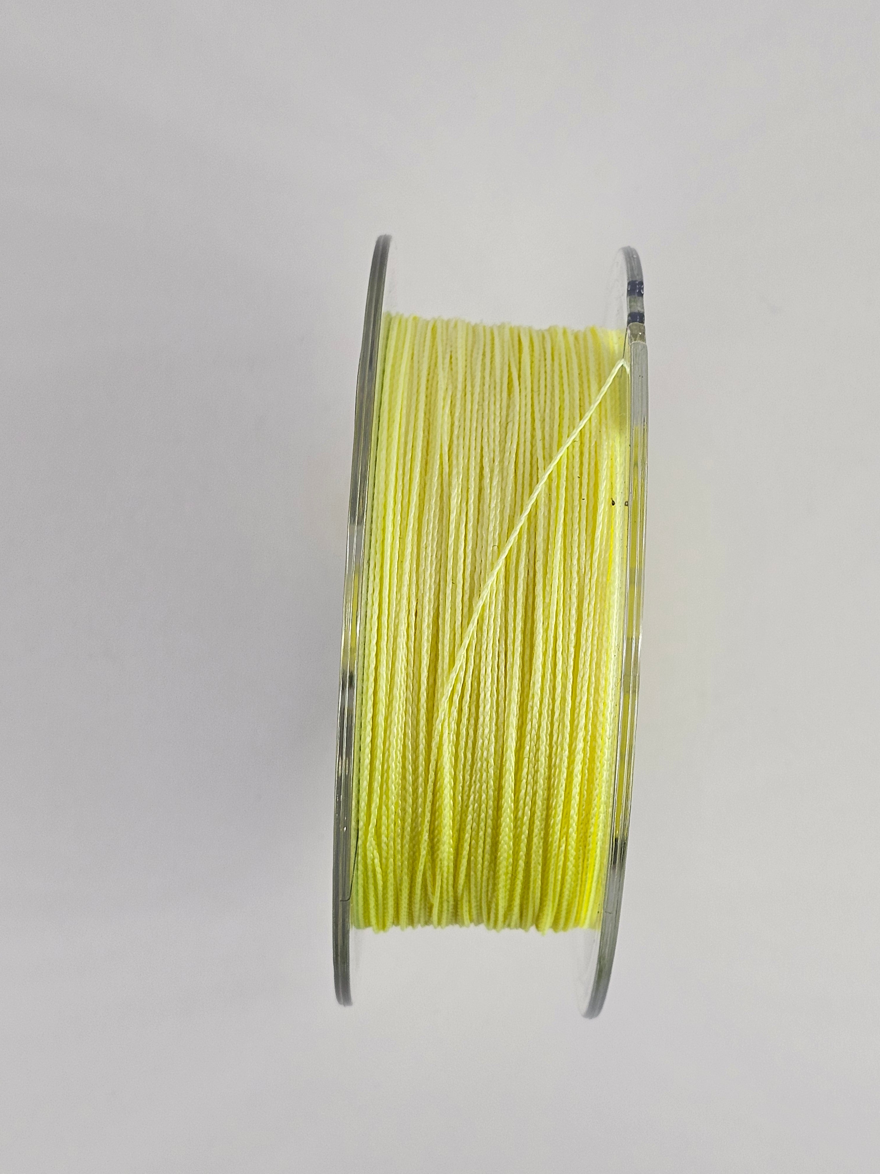 Fir textil black cat zeus line, yellow, 180 m