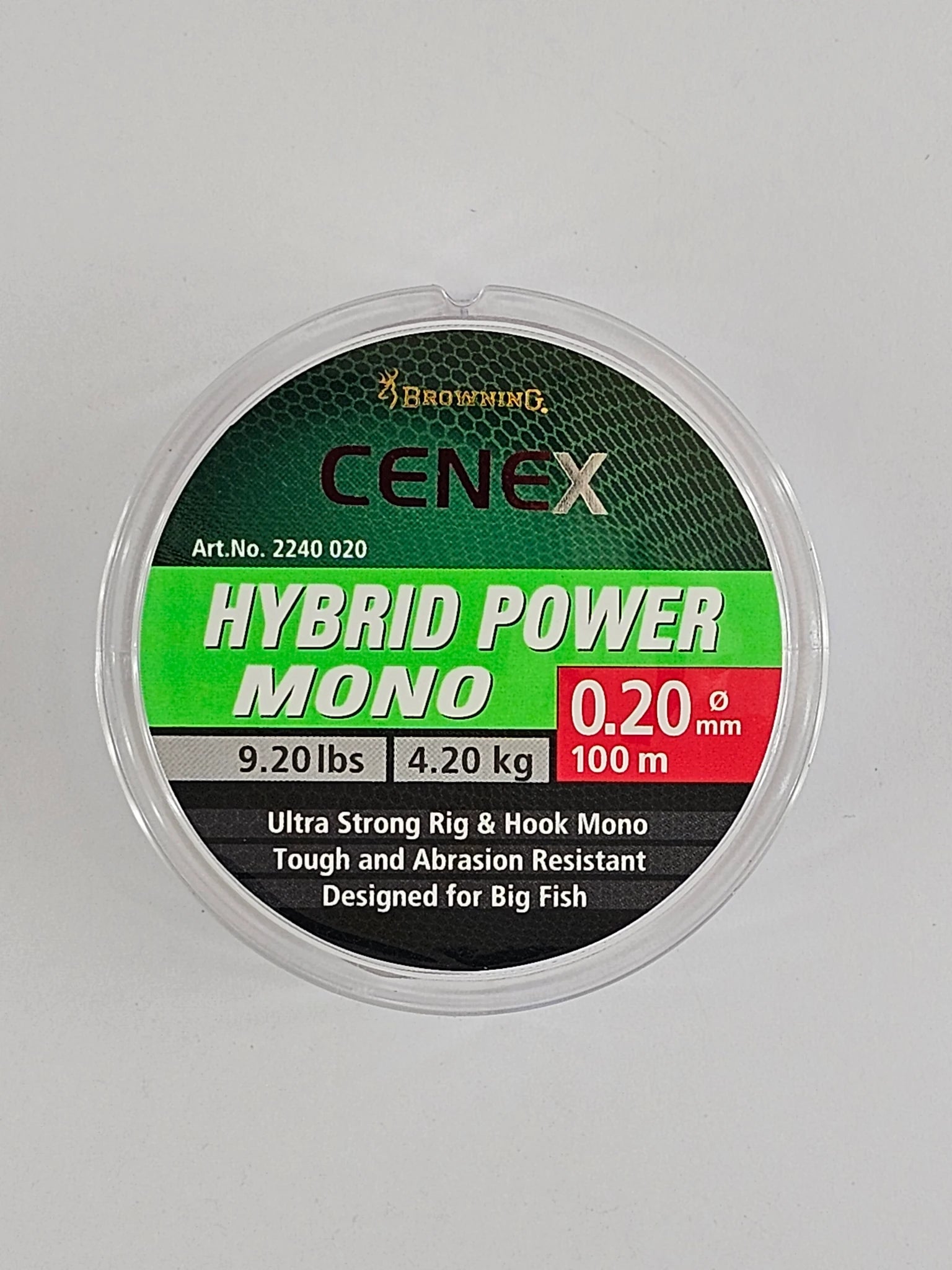 Fir monofilament BROWNING cenex hybrid power mono, 100 m