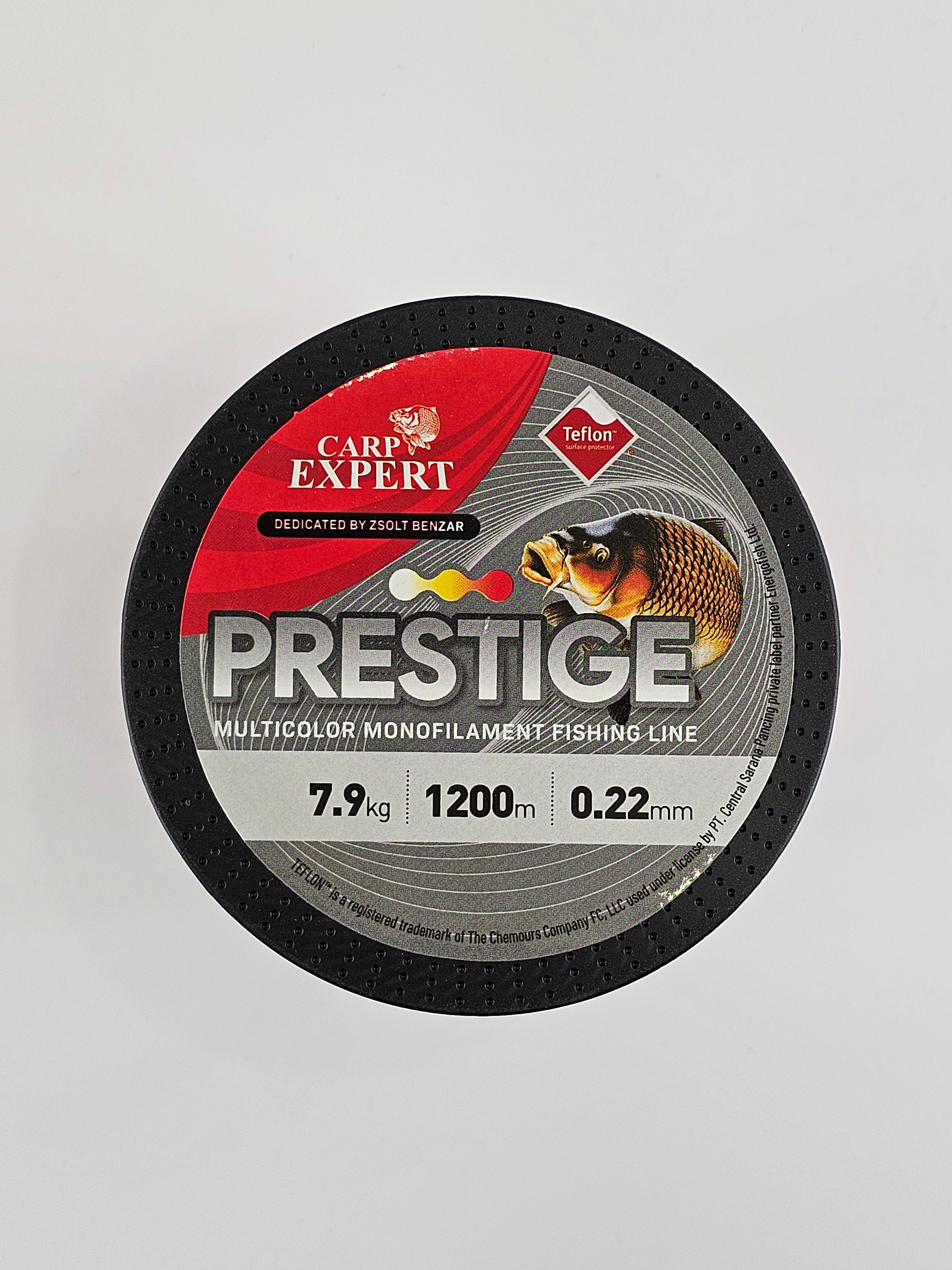 Fir monofilament carp expert, prestige, teflon, 1200 m