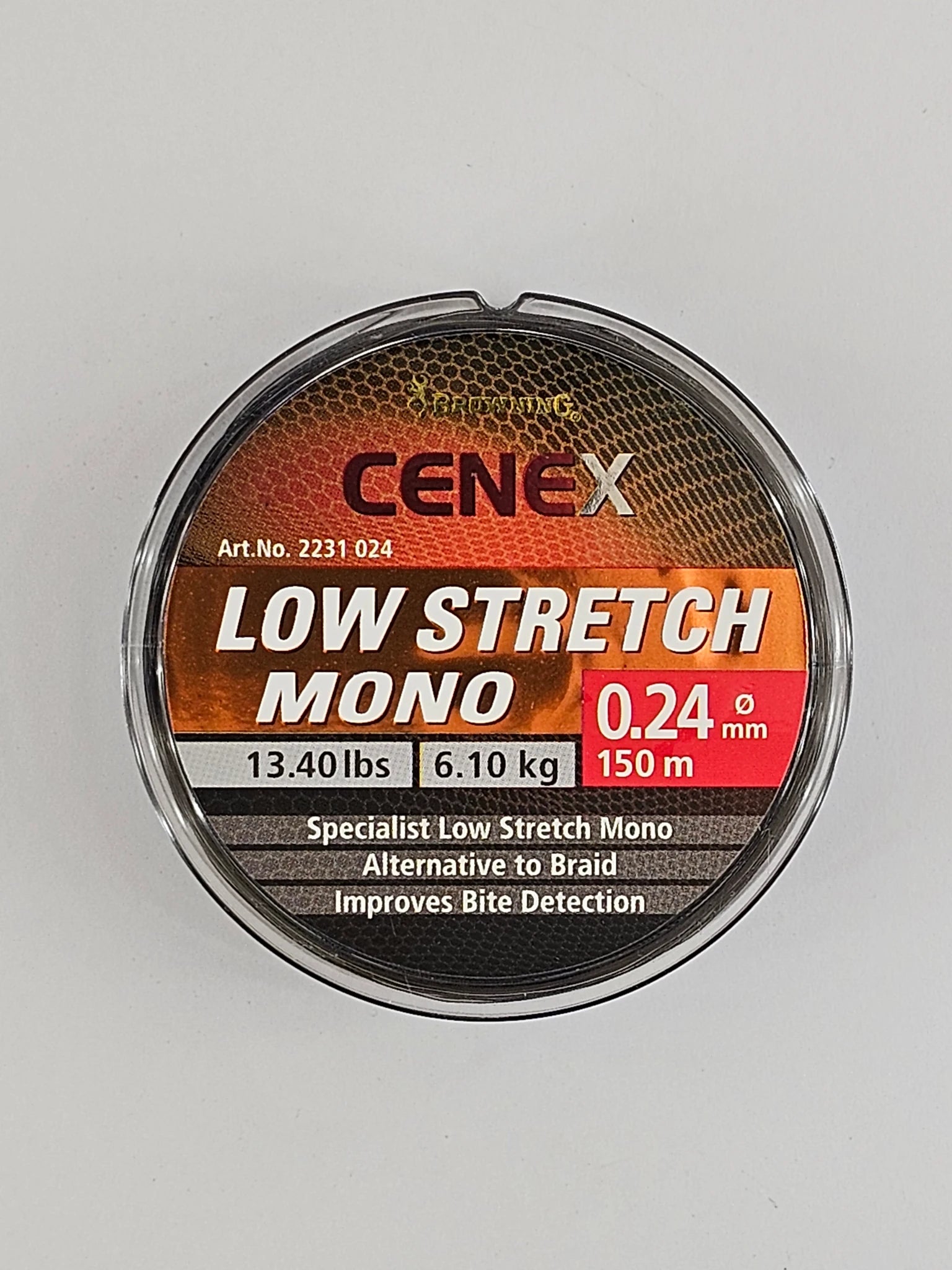 Fir monofilament BROWNING cenex low stretch mono, 150 m