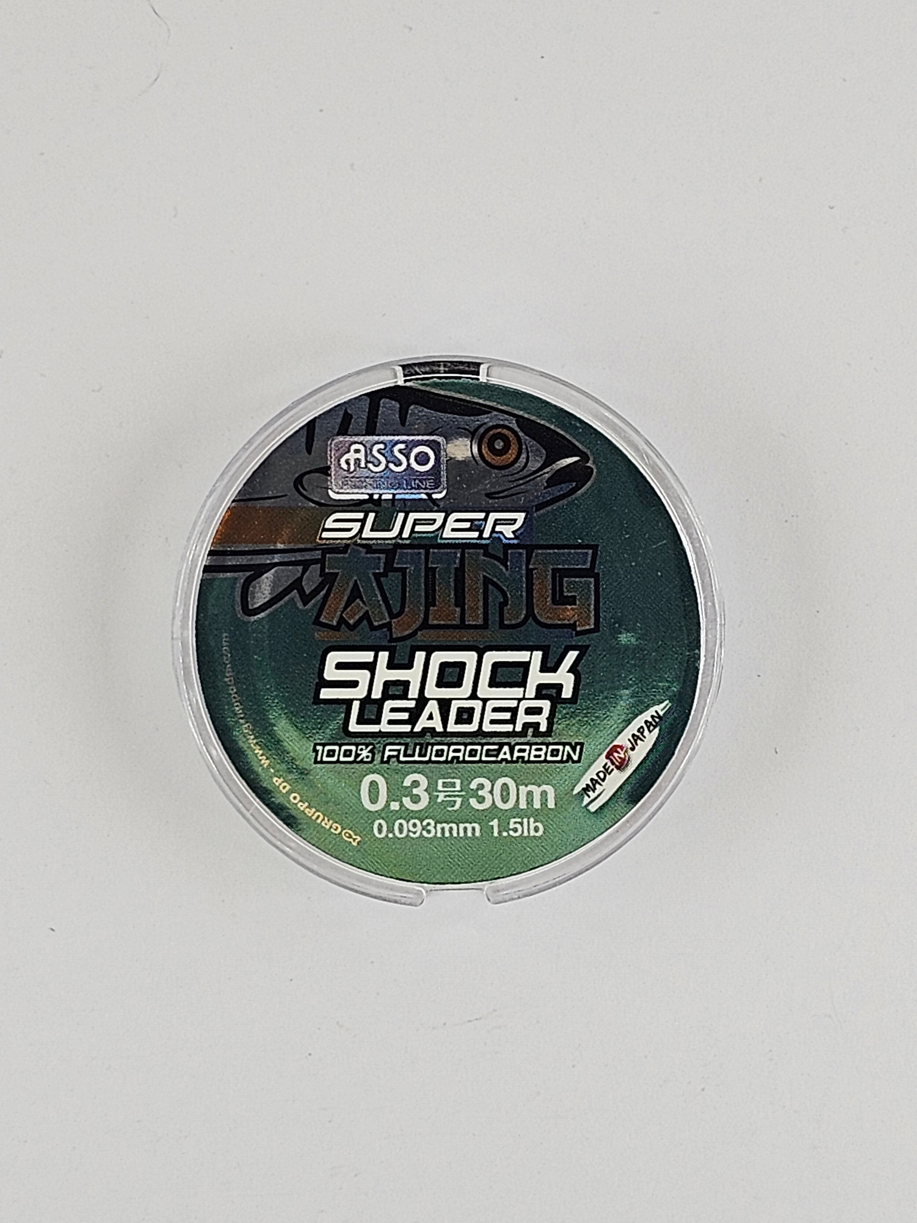 Fir fluorocarbon asso super ajing shock leader 100% fluorocarbon, 30 m