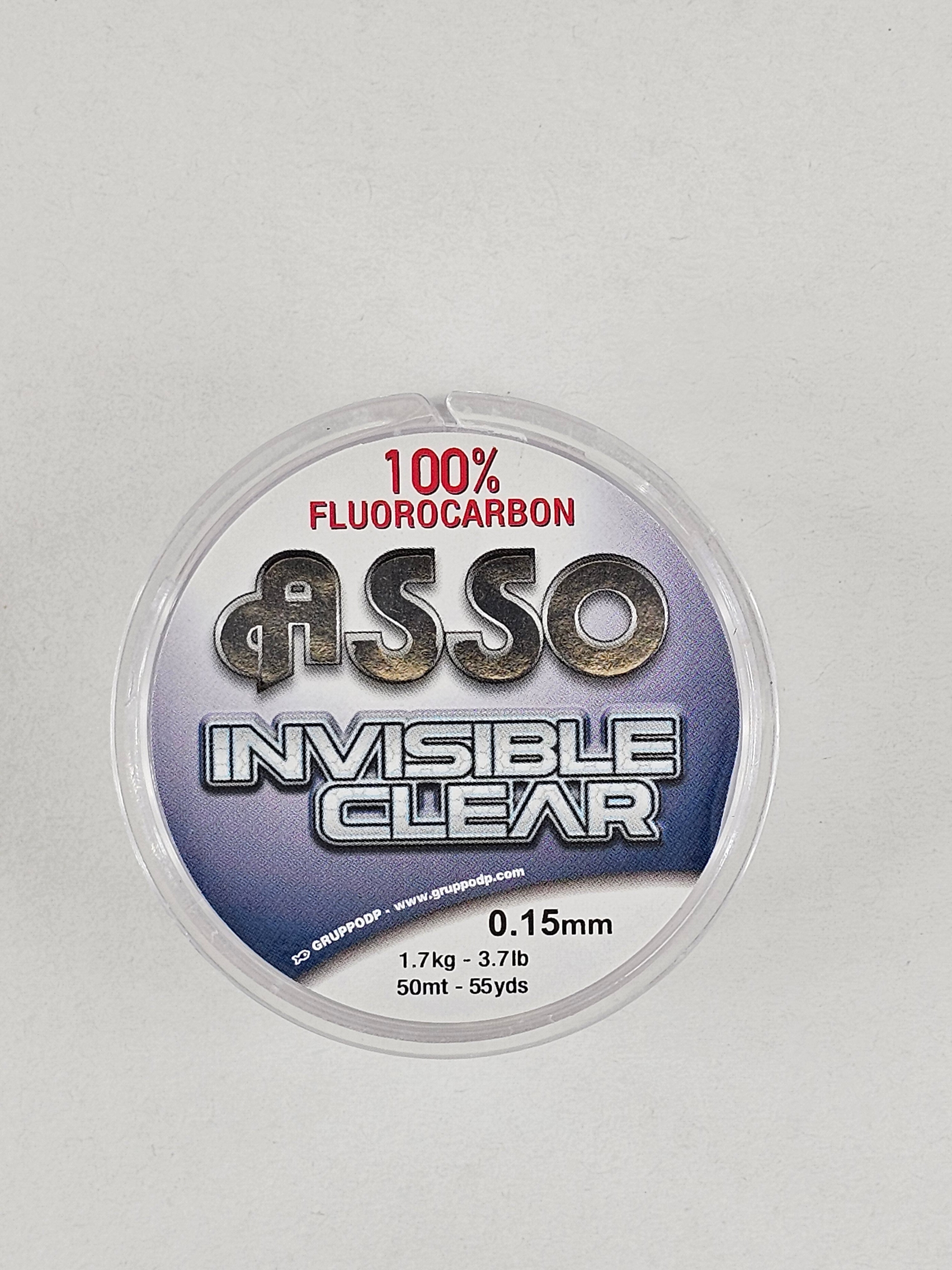 Fir fluorocarbon asso, 100% fluorocarbon invisible clear, 50 m - MAGAZINUL TAU DE PESCUIT