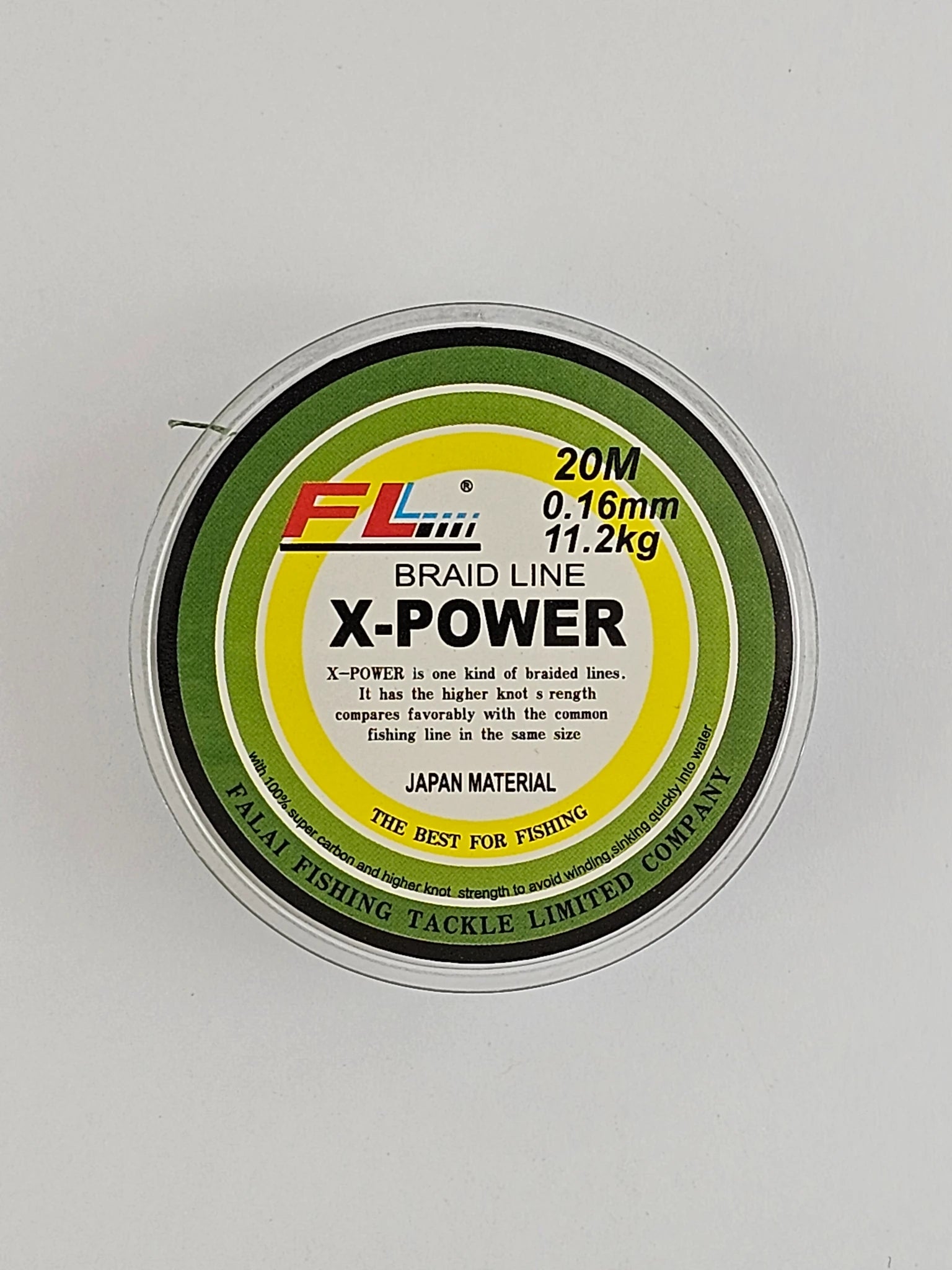 Fir textil FL braid line x-power 20m