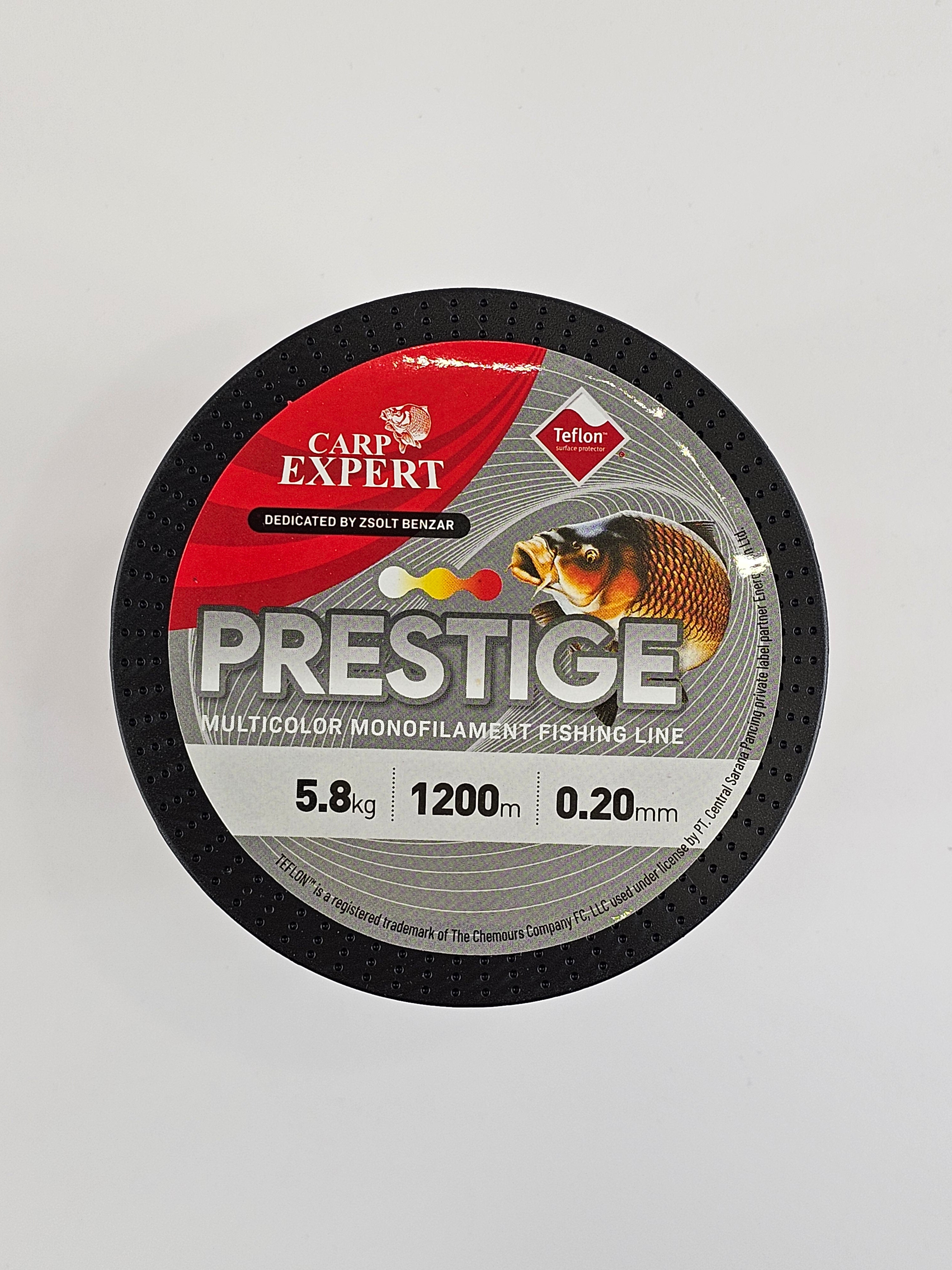 Fir monofilament carp expert, prestige, teflon, 1200 m